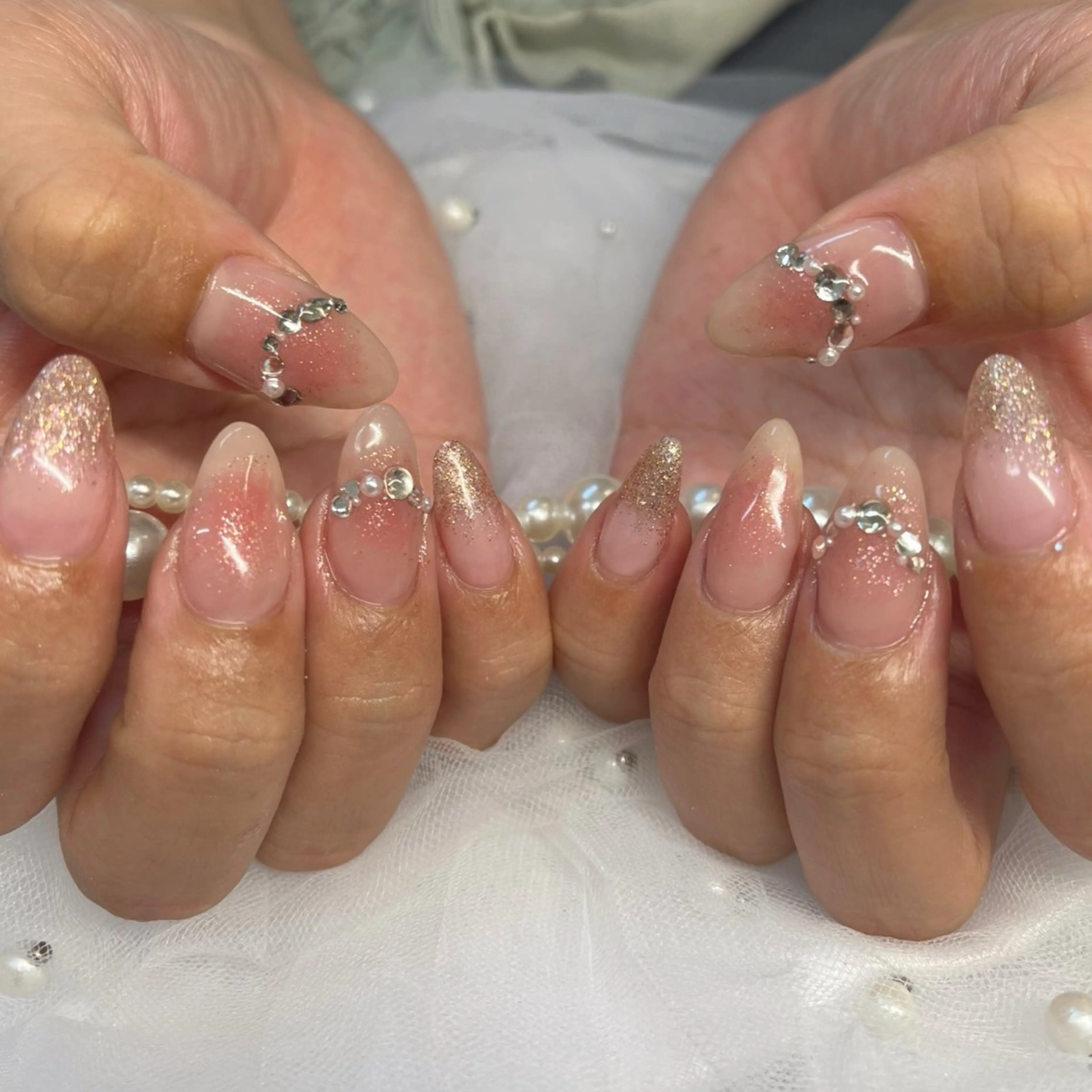 ネイル チークネイル ハンドネイル ブルーデイジー栄本店所属・BlueDaisy 栄本店のネイルデザイン