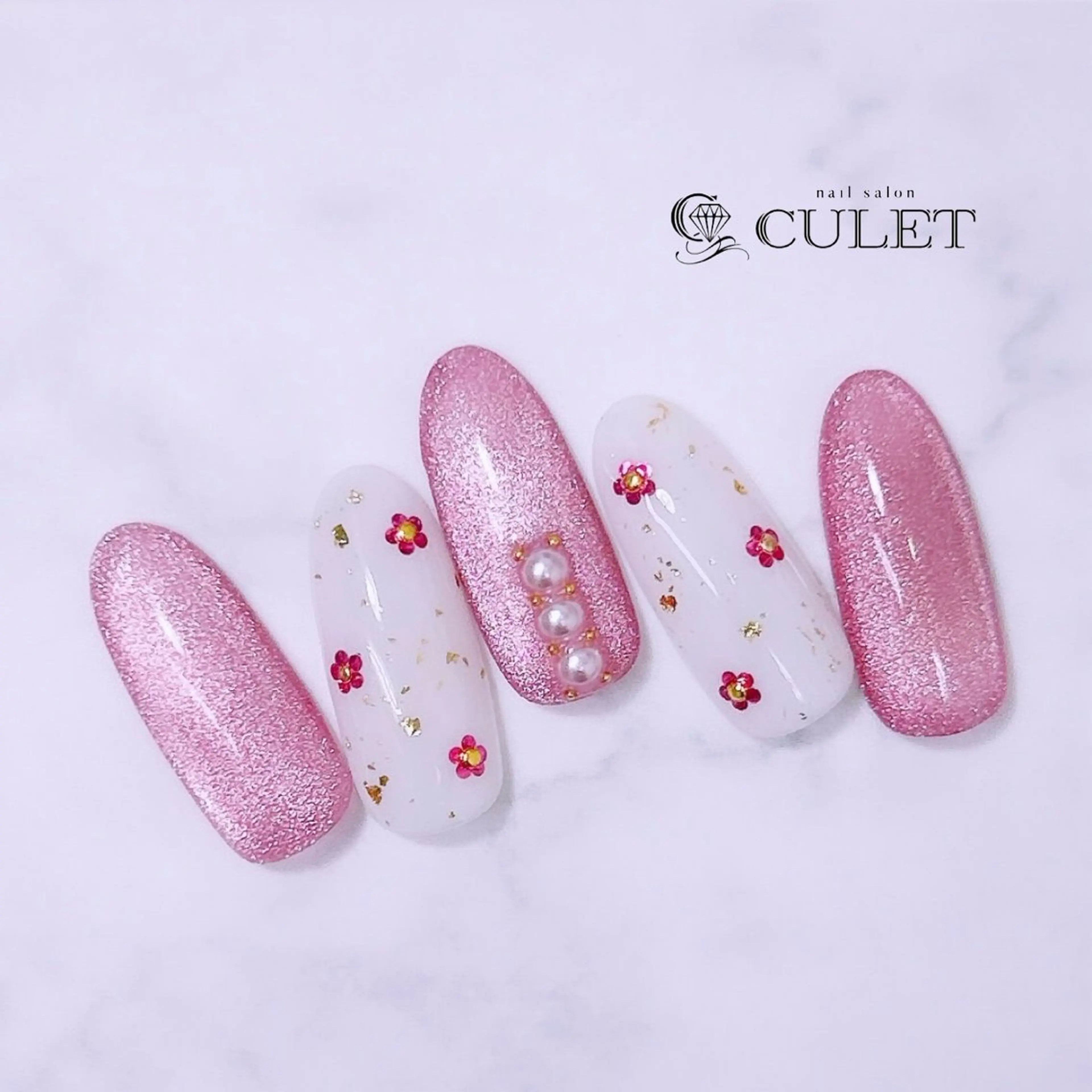 ネイル CULET MOEのネイルデザイン