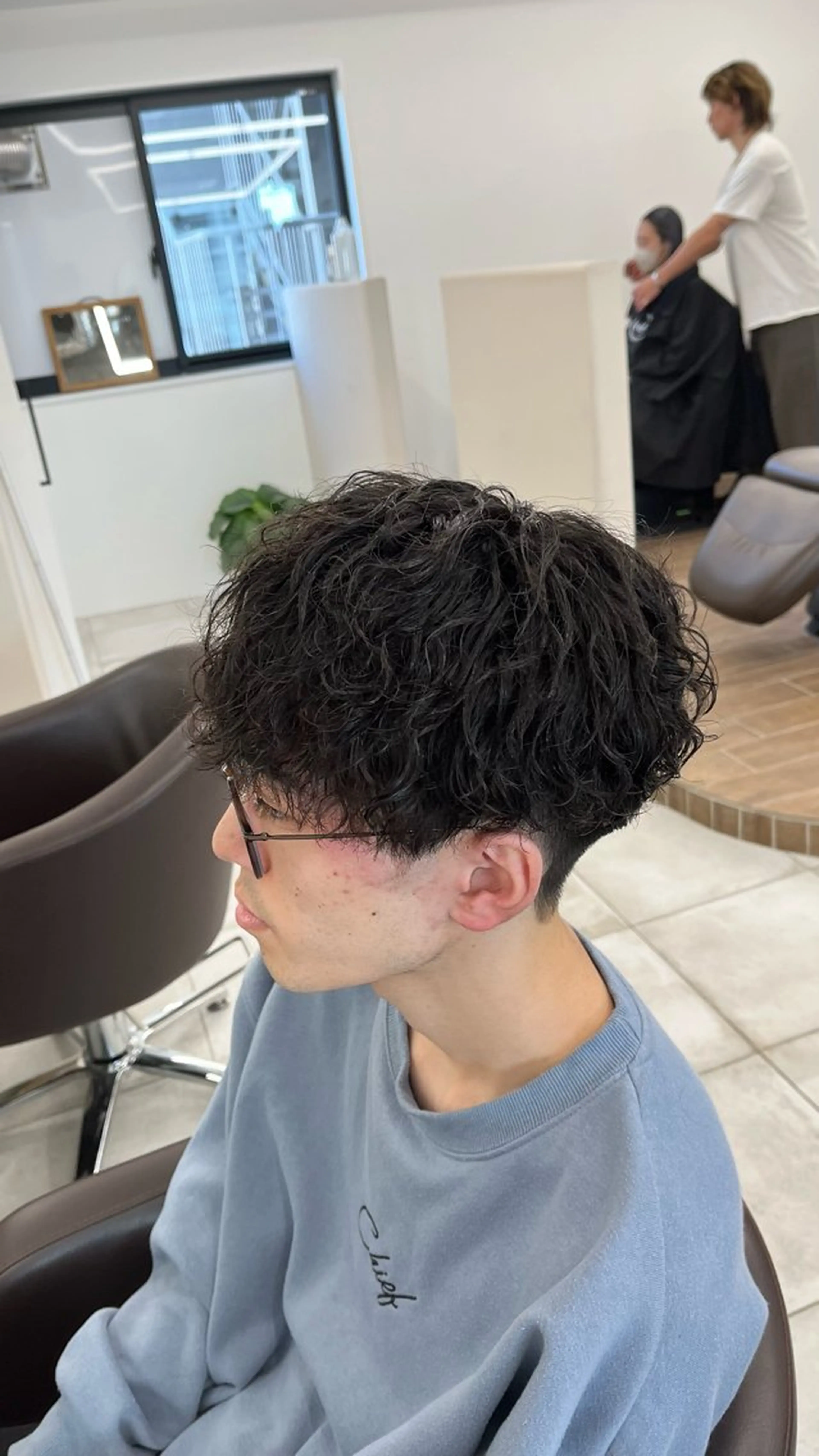 ショート パーマ メンズ 🏆メンズヘア特化 🥇代表りんぺーのヘアスタイル