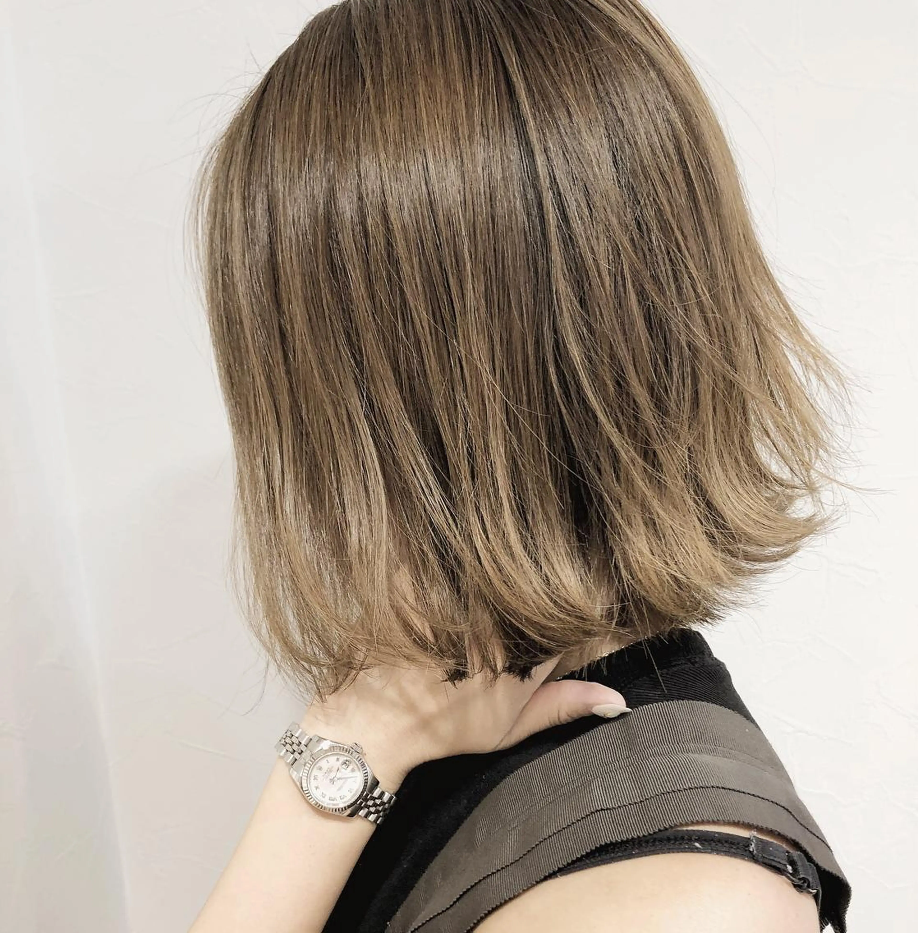 カラー ベージュカラー ハイライトカラー reverie【レヴリー】所属・夜23時まで予約🉑 reverieあきらのヘアスタイル