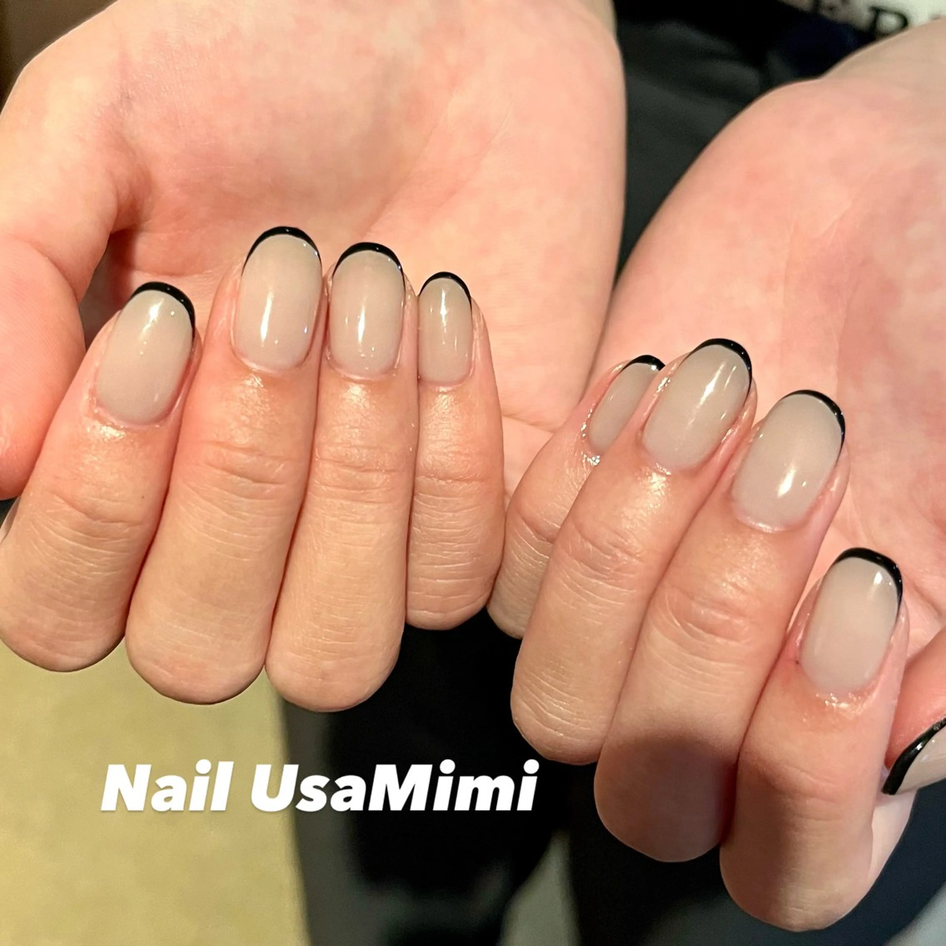 ネイル フレンチネイル Nail Usa Mimi ASAKOのネイルデザイン