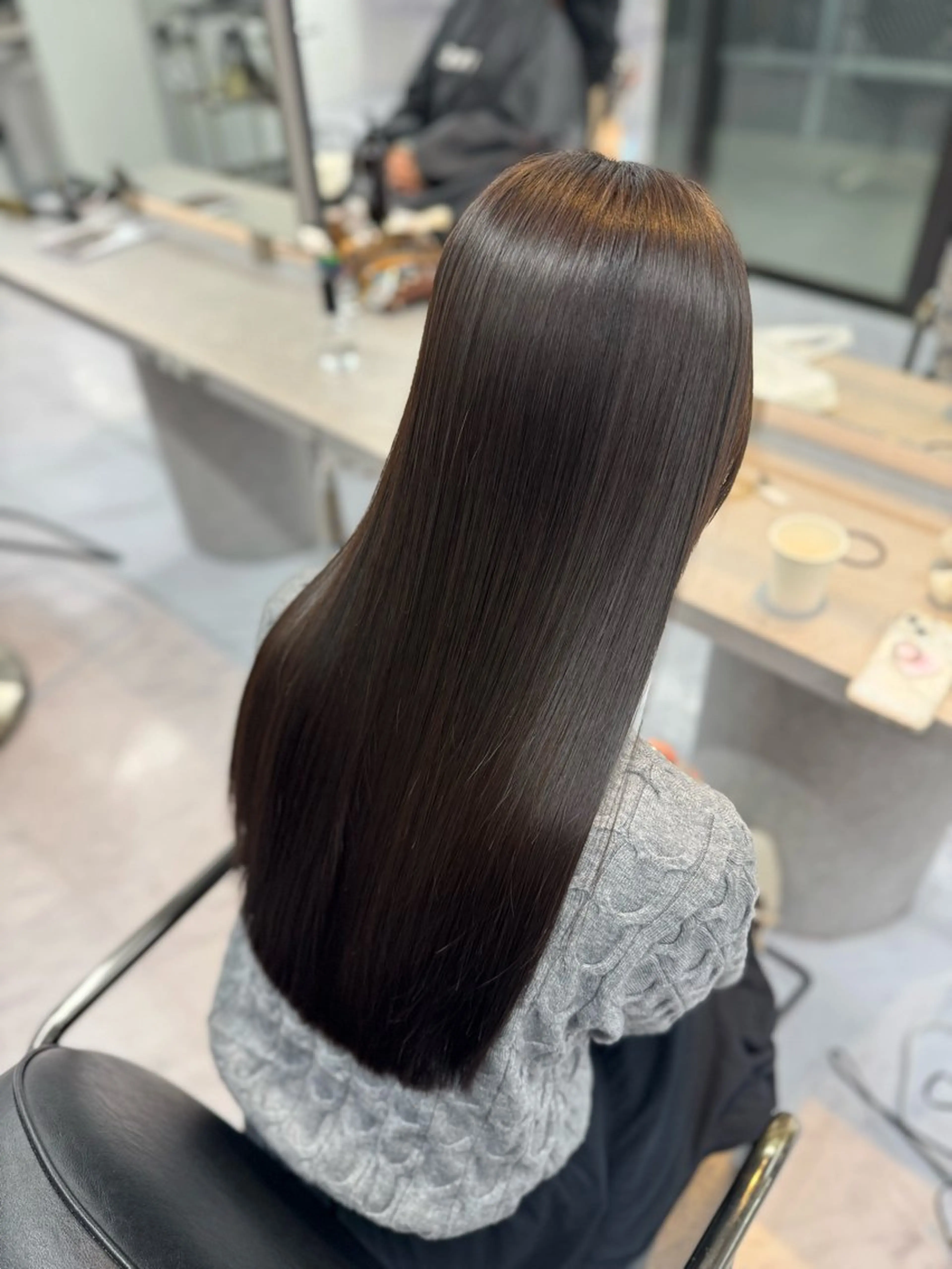 ロング 野口聖矢/縮毛矯正 髪質改善/ViVIEのヘアスタイル