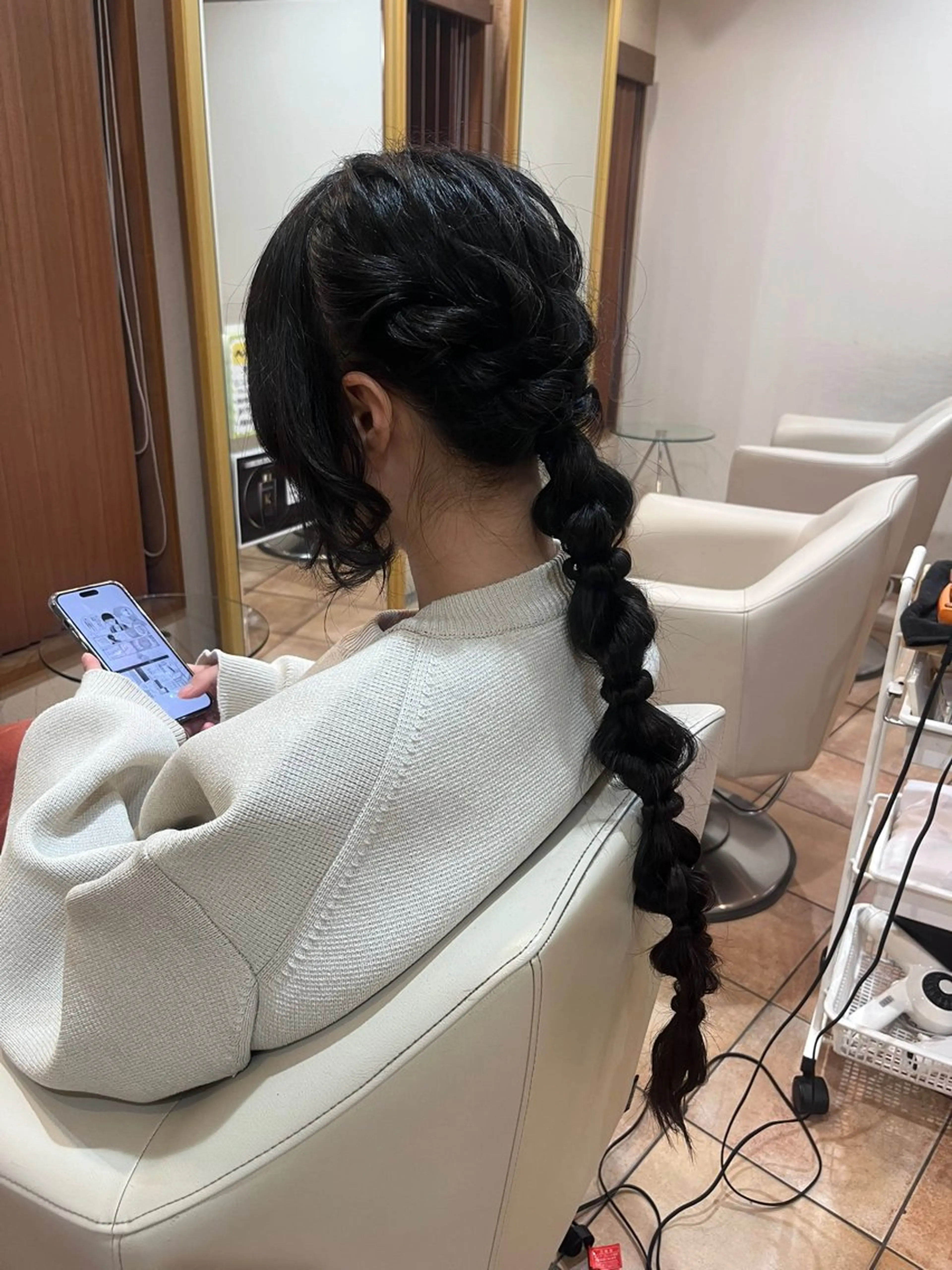 ロング ヘアアレンジ 🦋ヘアセット募集中 ￤ナナカ🦋のヘアスタイル