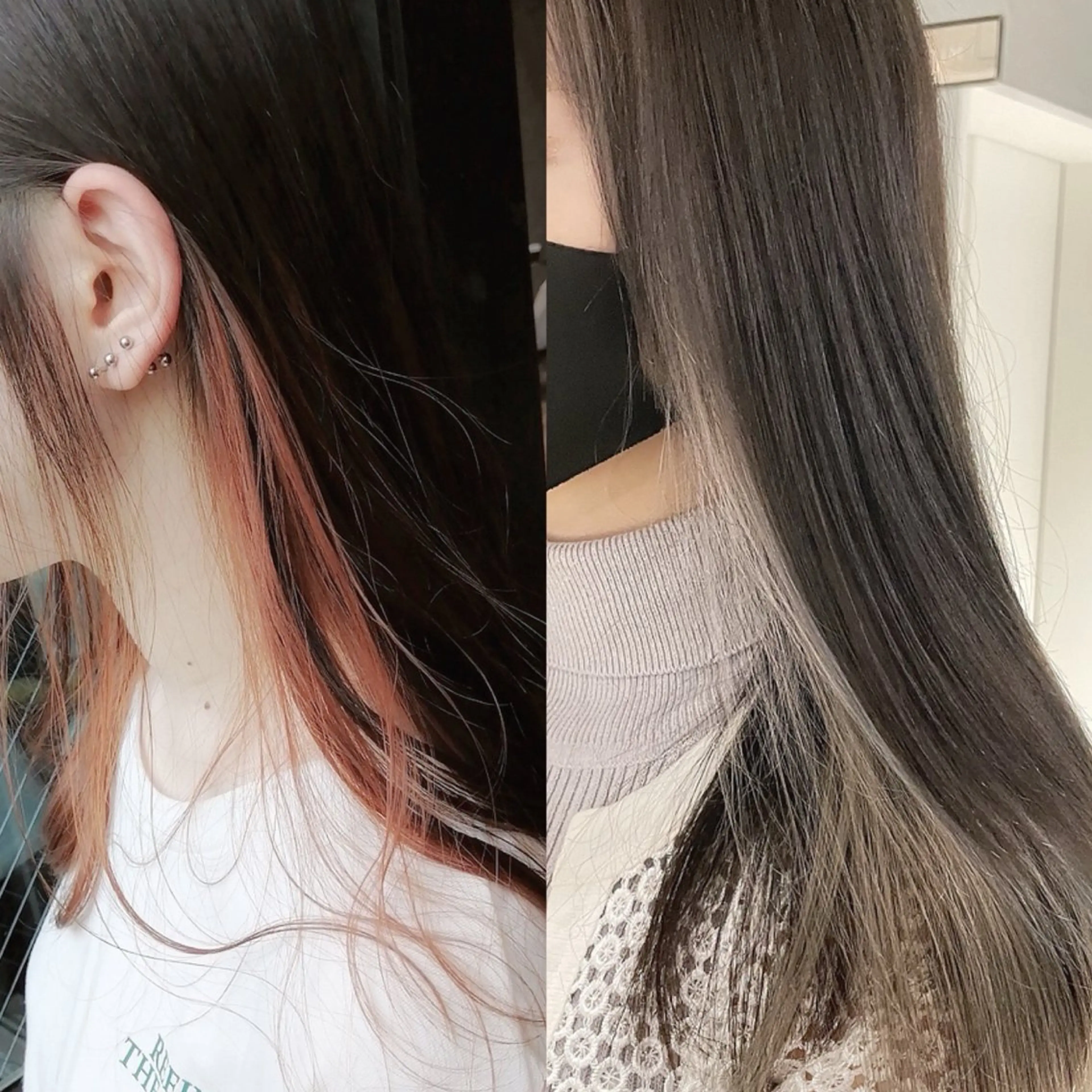 ロング カラー カット ヘアカラー トリートメント CHERIM ❤️🔥新家光葉のヘアスタイル