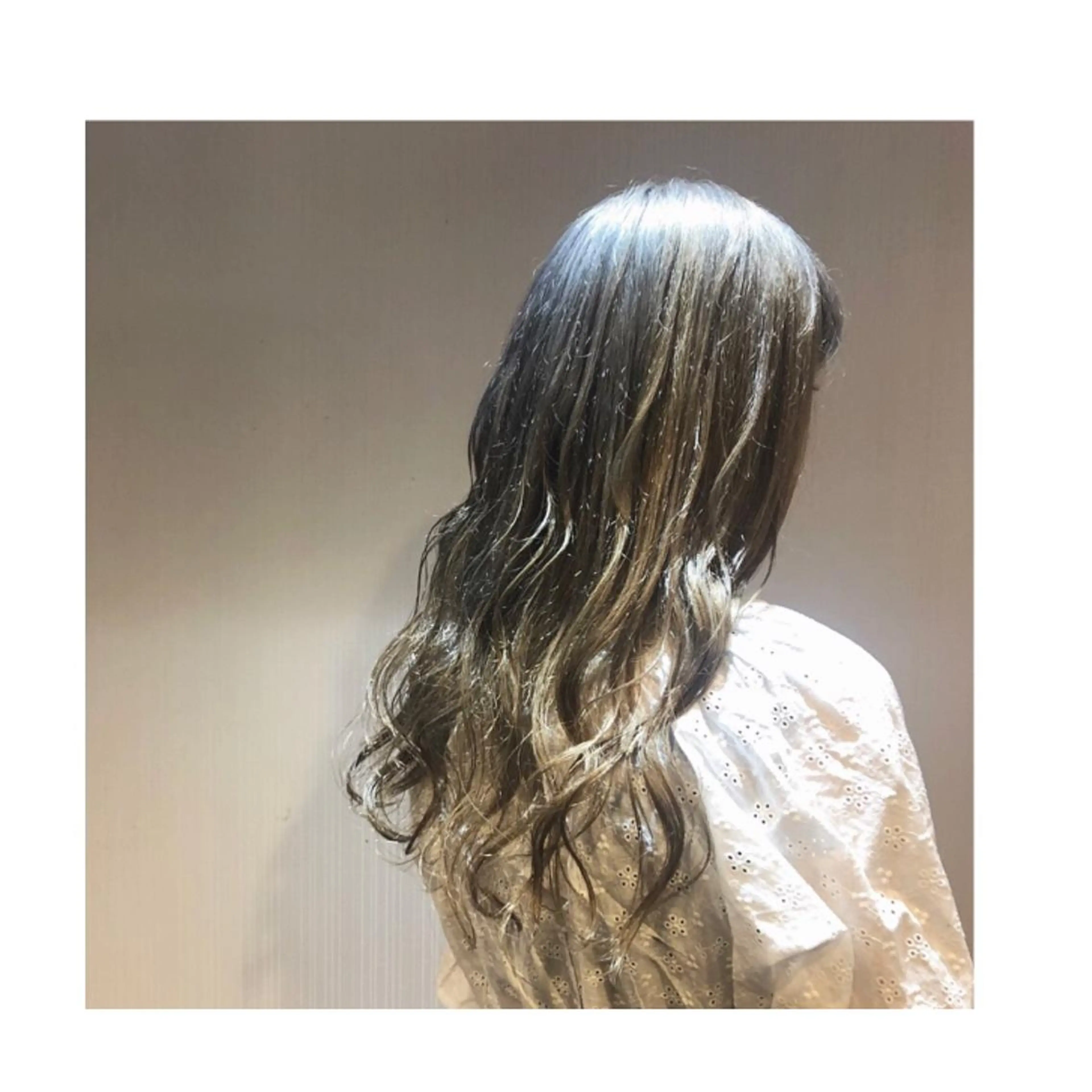 ロング ヘアカラー トリートメント ❁⃘ ち だ り さ ❁⃘のヘアスタイル