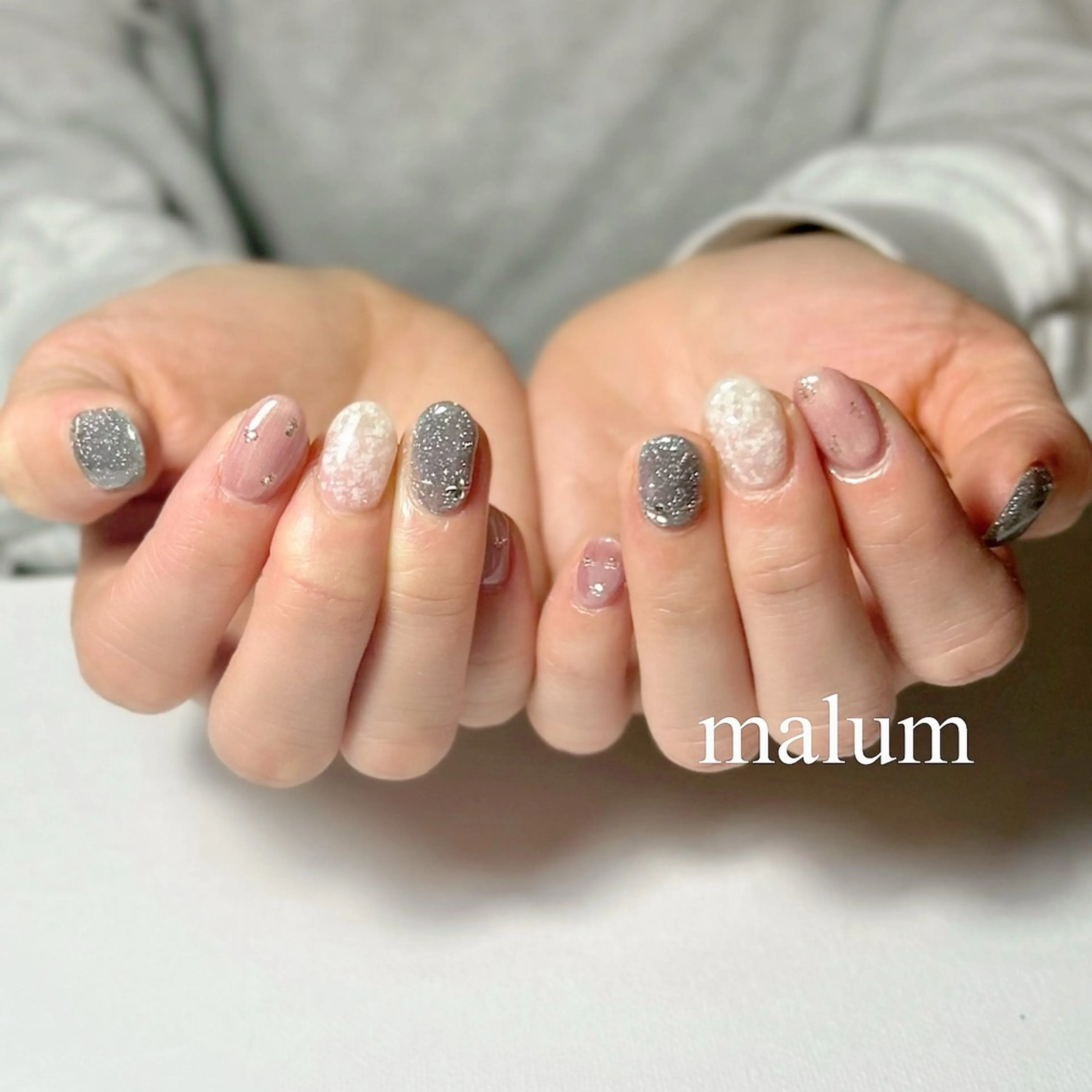 ネイル ハンドネイル malum nailのネイルデザイン