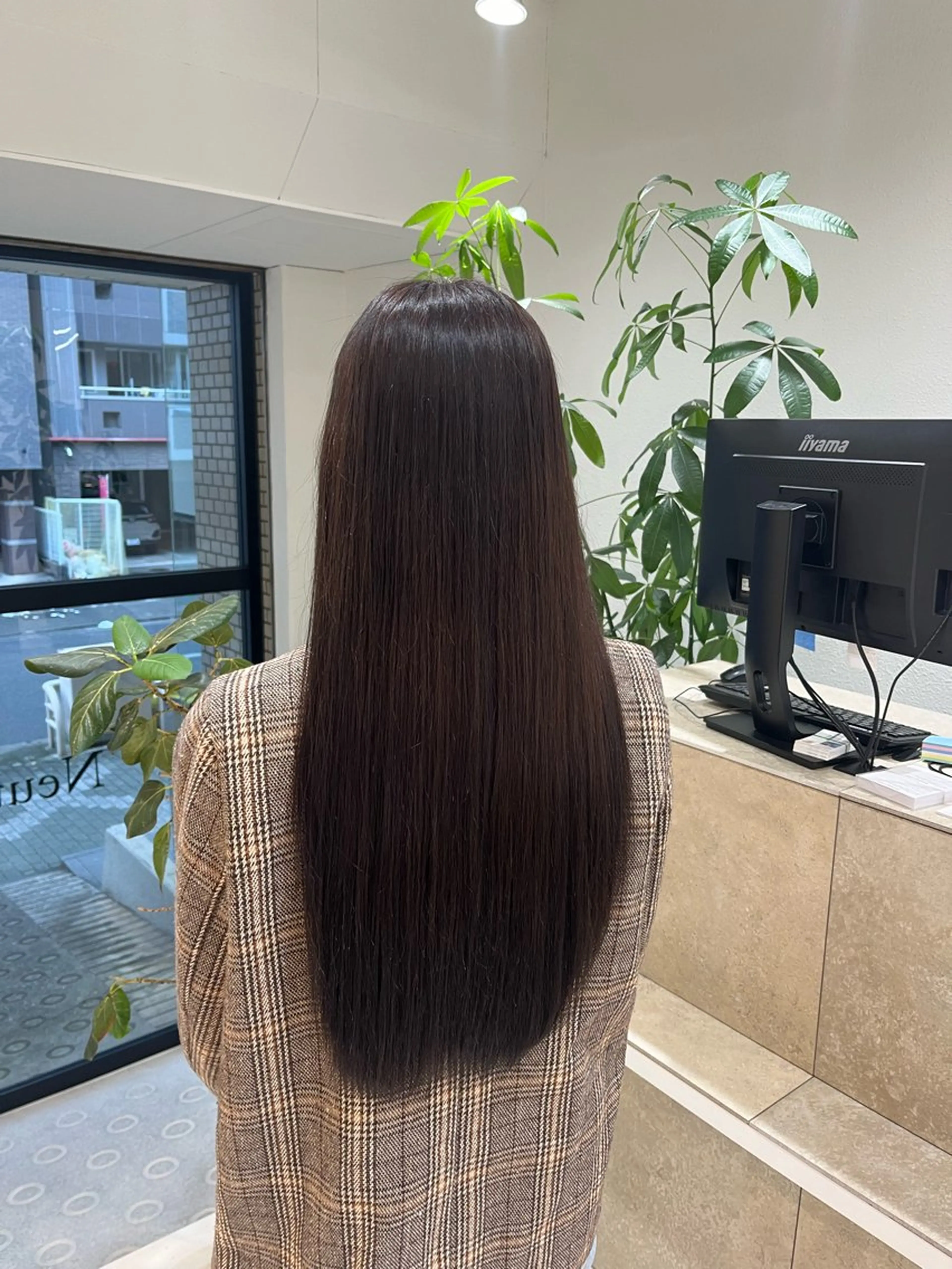 ロング ヘアカラー 🎀透明艶カラー🎀 大橋美優🎀のヘアスタイル