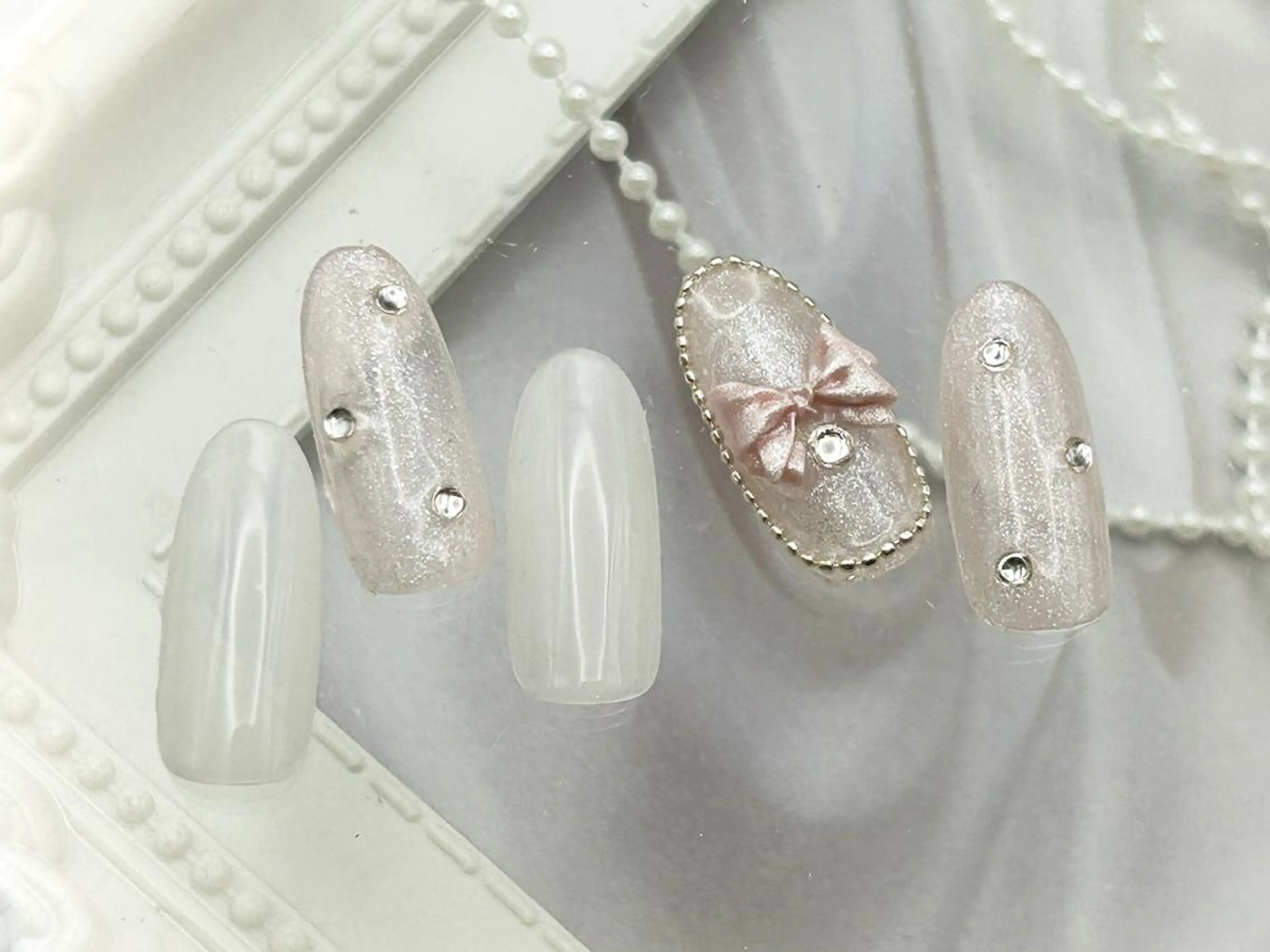 ネイル ハンドネイル orbe 芳長のネイルデザイン