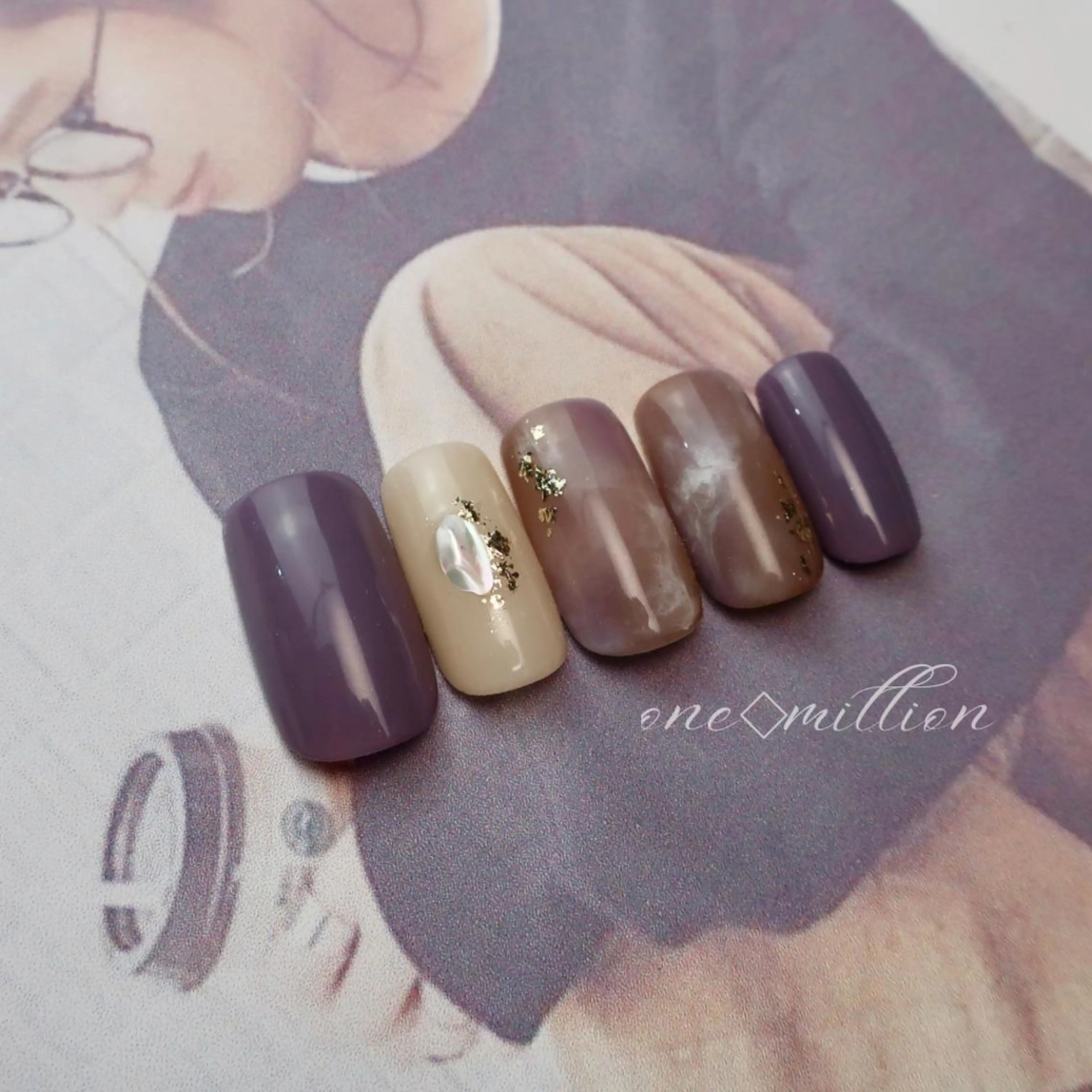 ネイル nail salon ワンミリオンのネイルデザイン