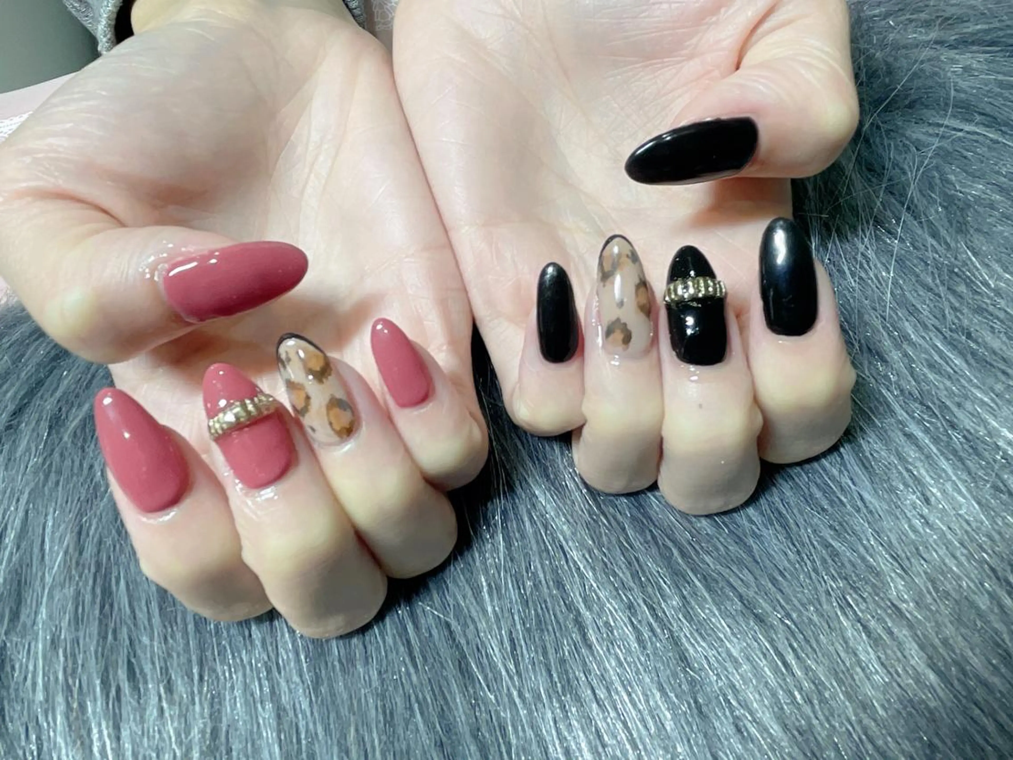 ミディアム ネイル 《LB》ラブリエ Nail&eyeのマツエク・マツパデザイン