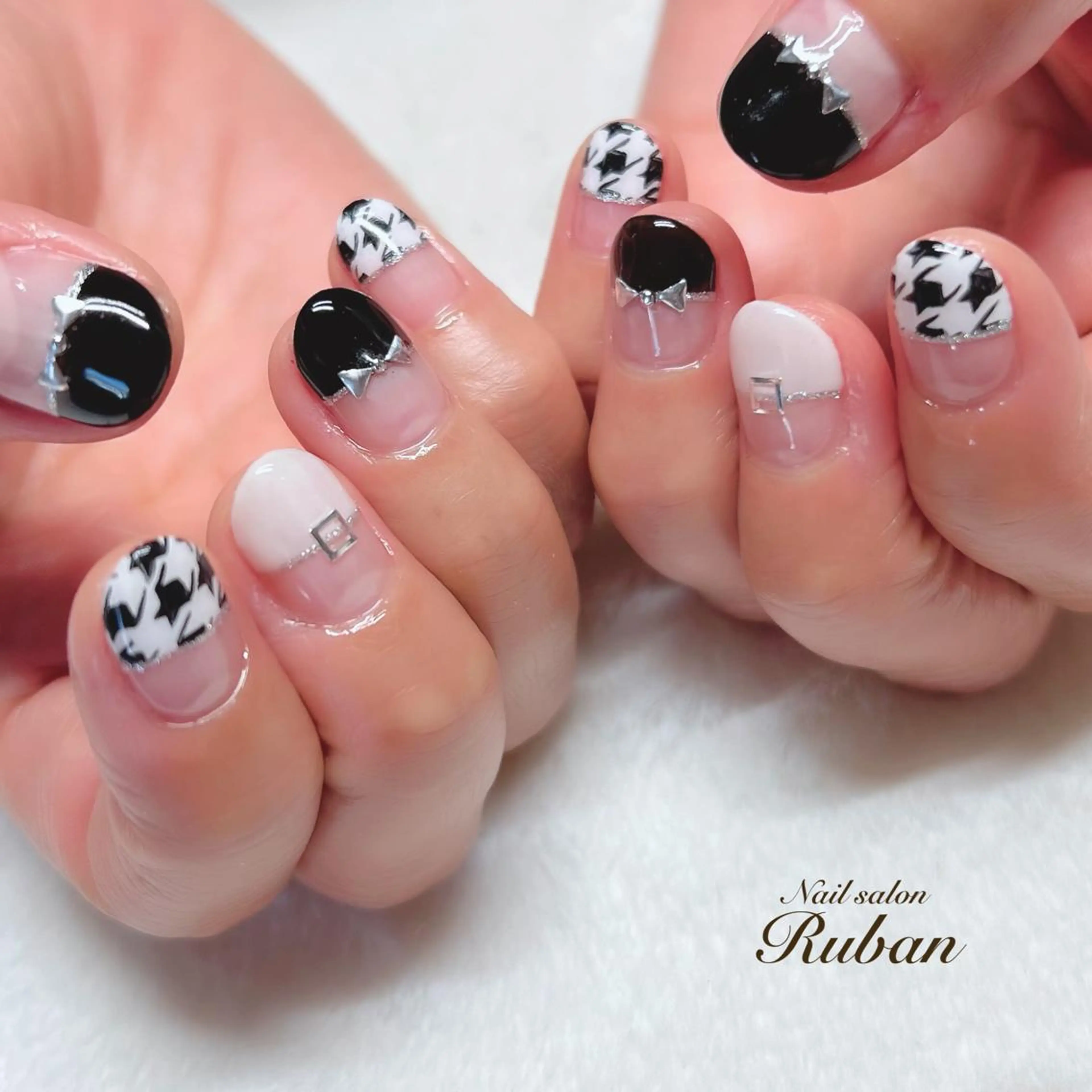 ネイル 冬ネイル Nail salon Rubanのネイルデザイン