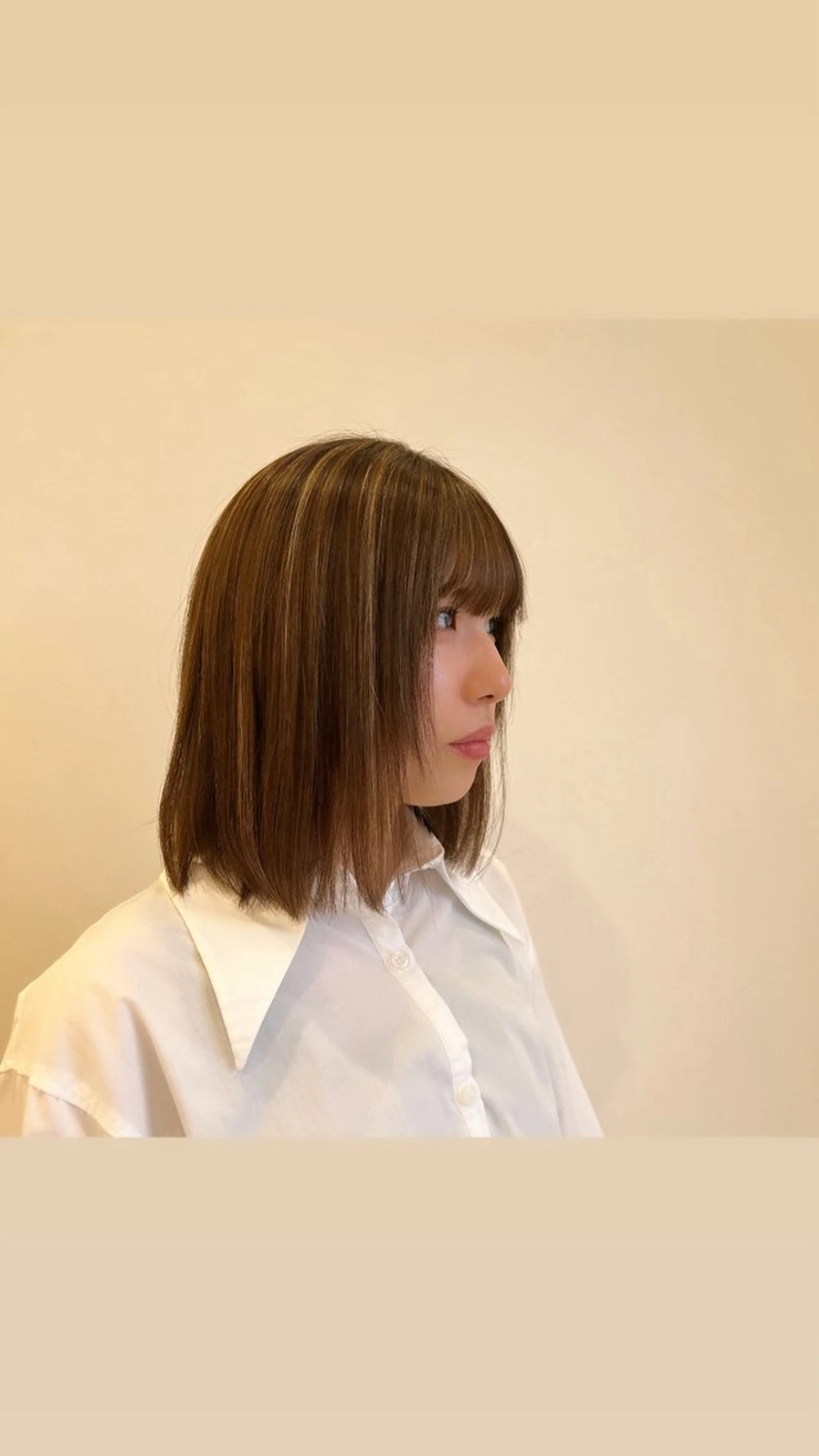 ミディアム ハイライト 💖似合わせ💖 / 小川叶華のヘアスタイル