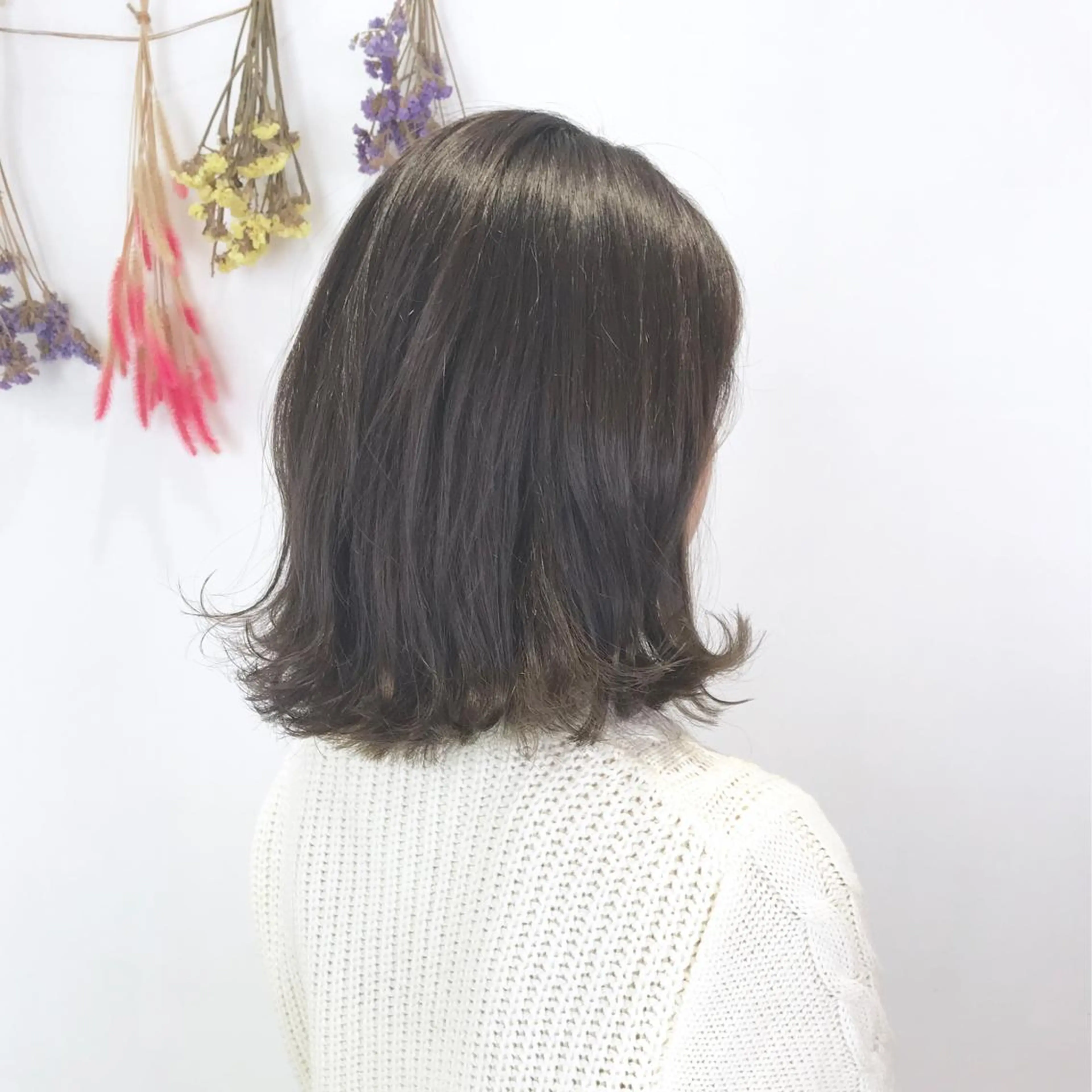 ミディアム カラー 似合わせカット🌿 前川のヘアスタイル