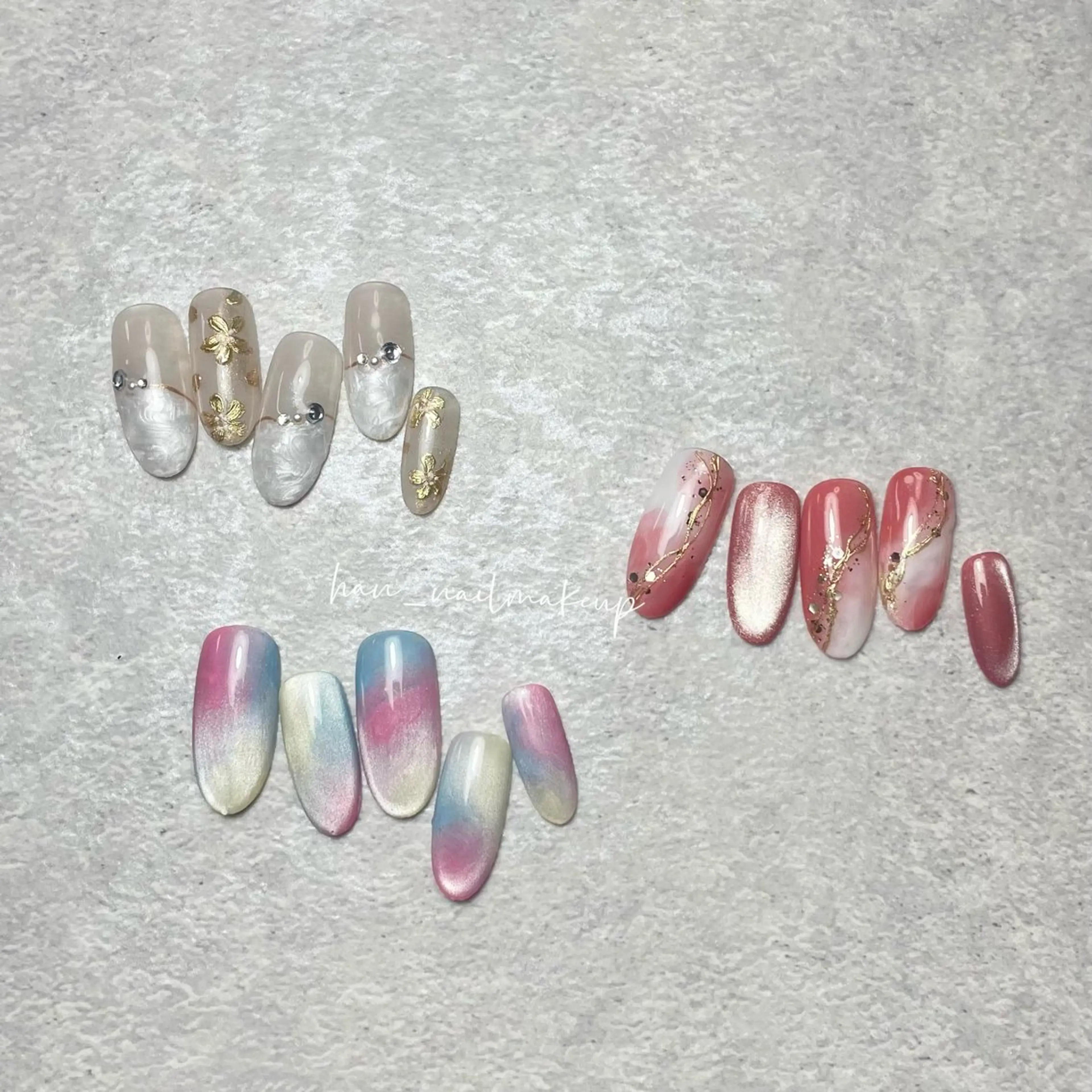 ネイル アートネイル ゴージャス ハンドネイル Himari Nail Salonのネイルデザイン