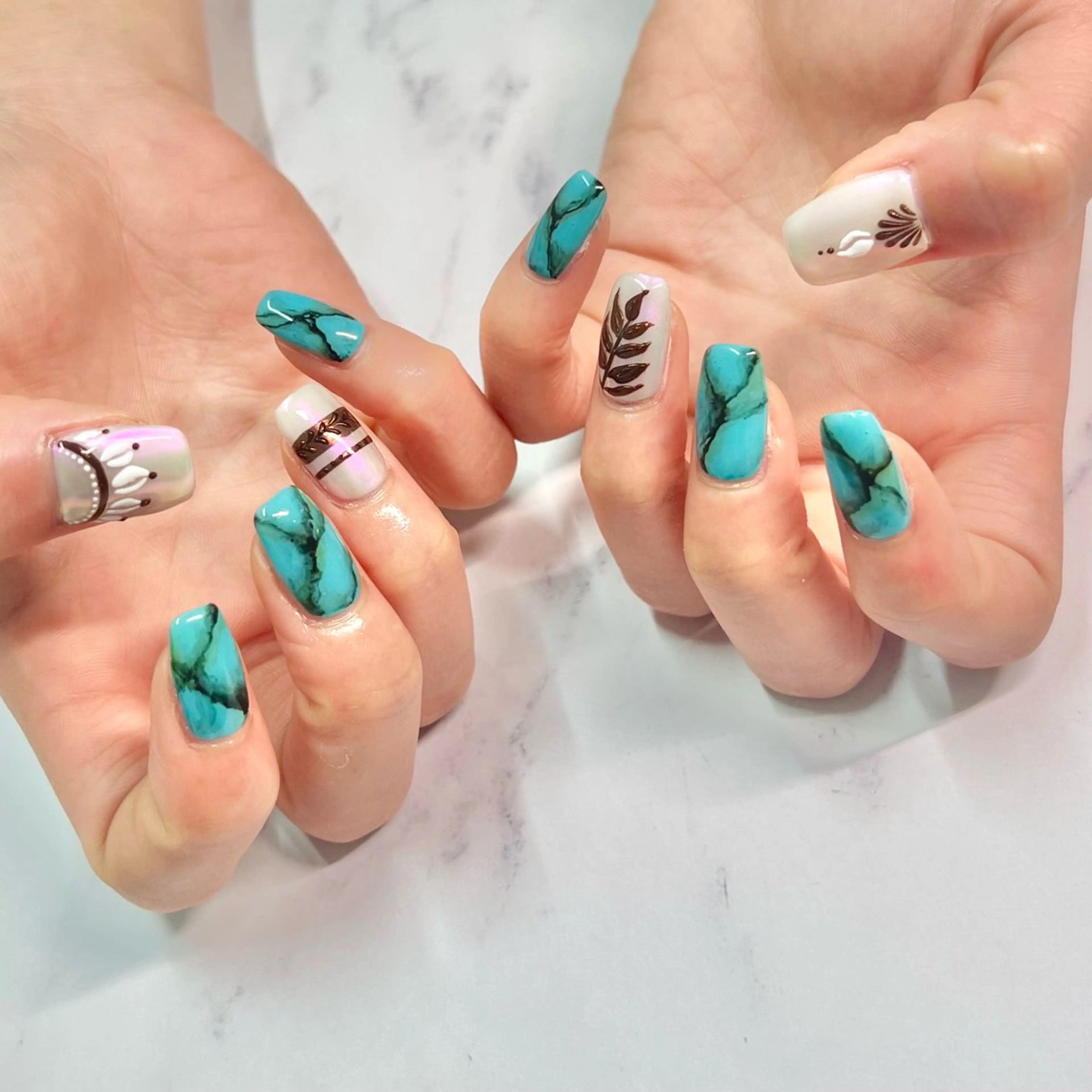 ネイル ハンドネイル kushida 《再現ネイル》のネイルデザイン