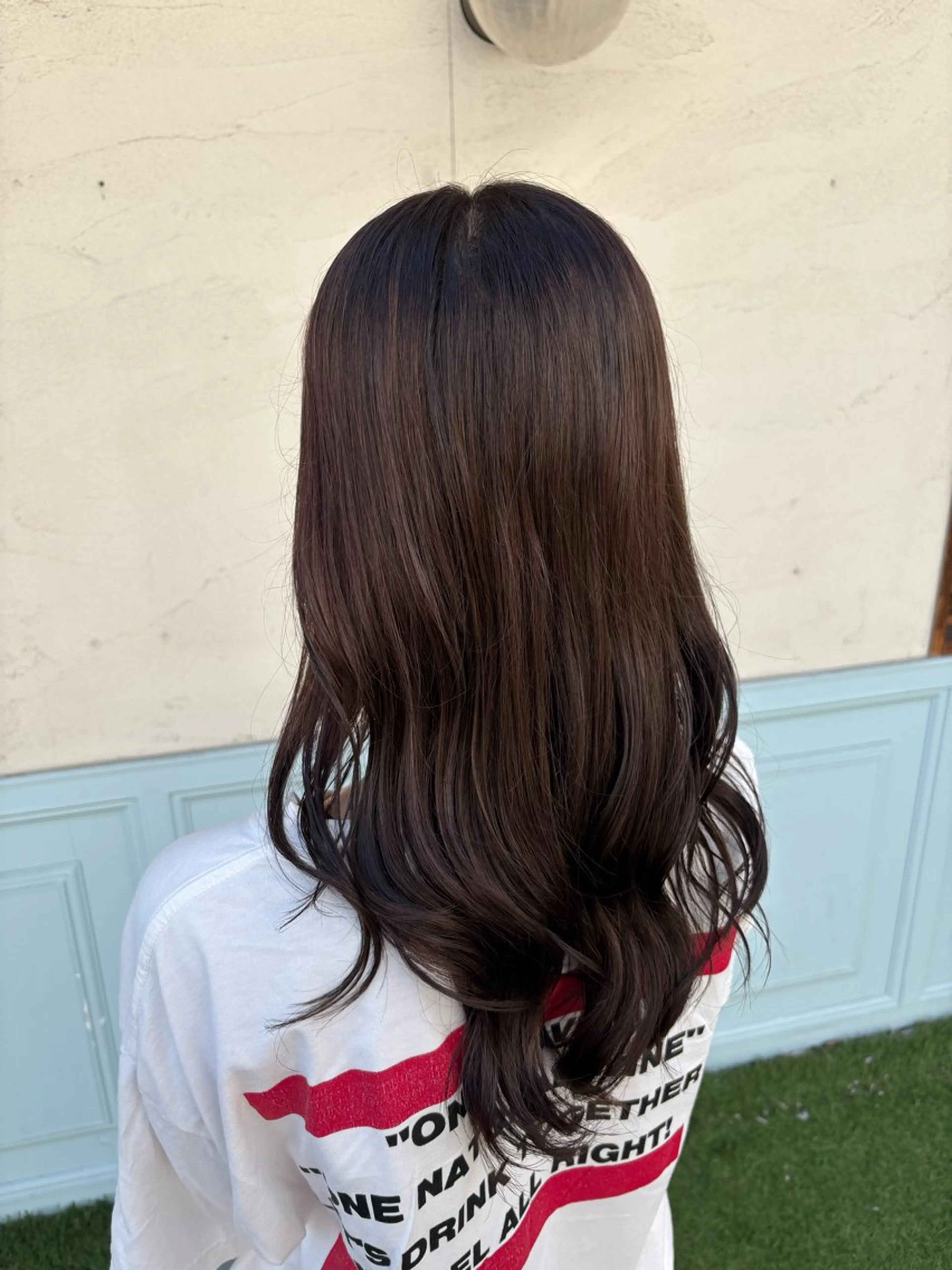 カラー ブラウンカラー 三宅　デザインカラー 透明感カラー✨のヘアスタイル