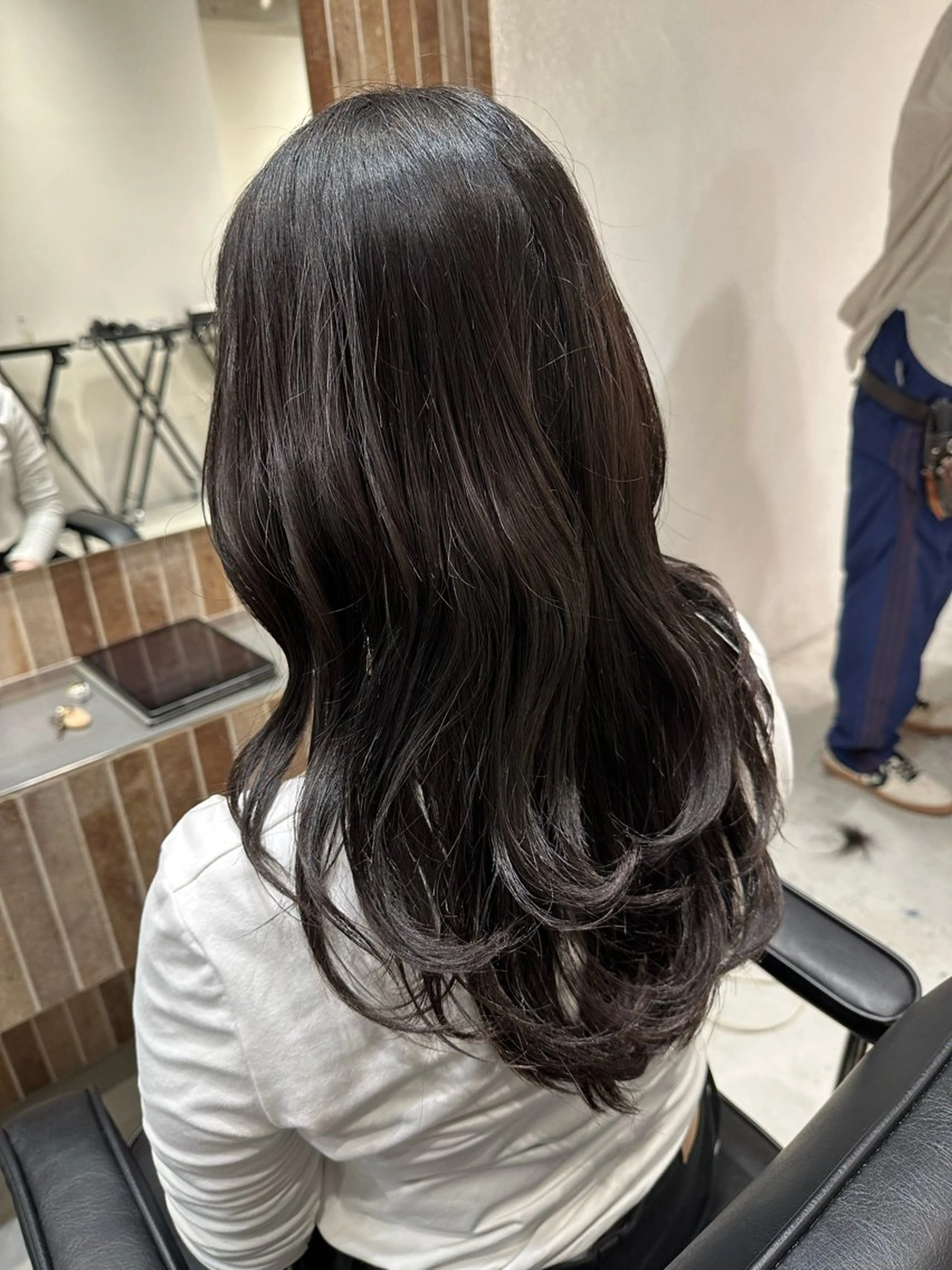 ロング カラー カット ヘアカラー トリートメント 横浜/メンズ特化/ Farbe/田中颯斗のヘアスタイル