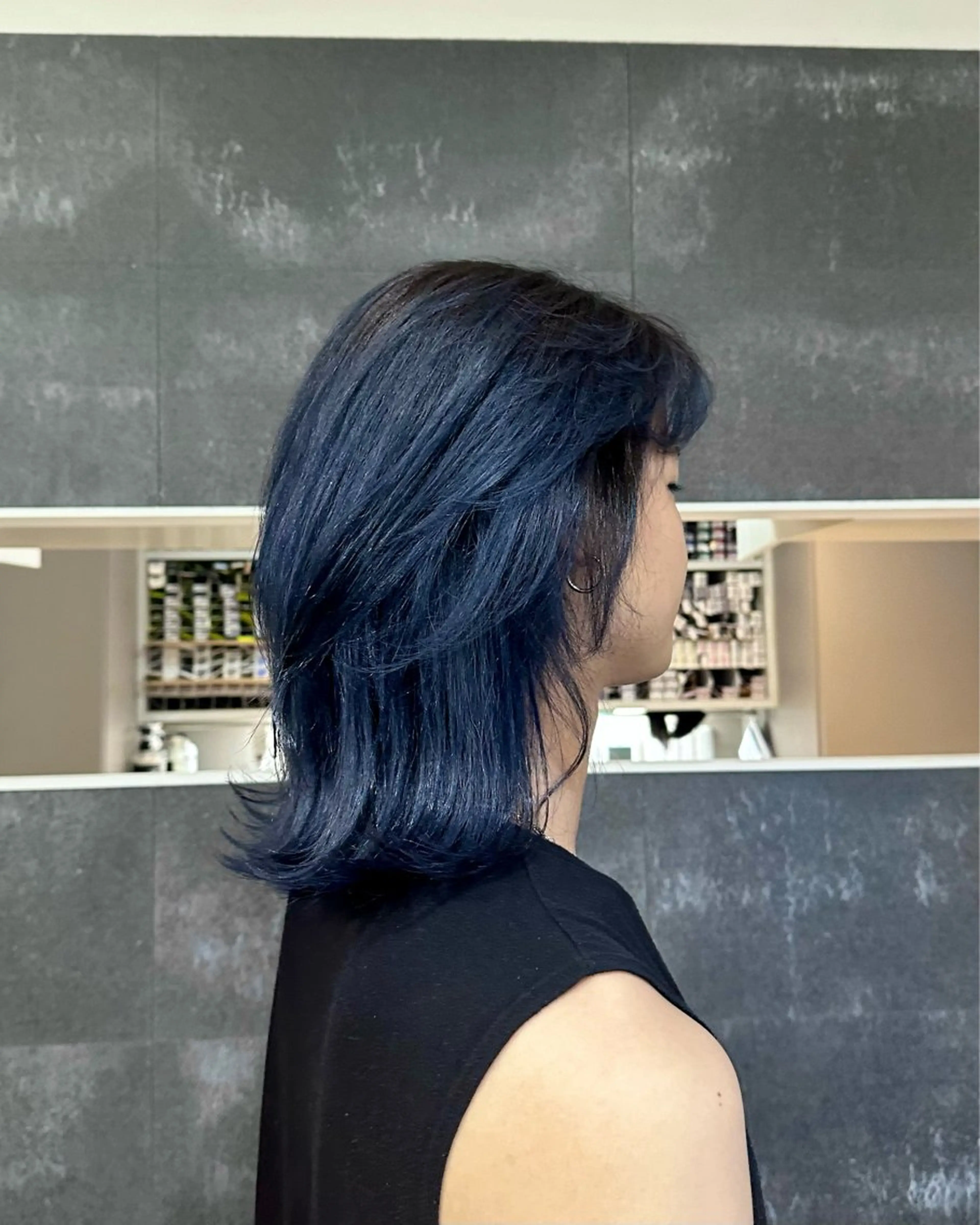 ミディアム カラー メンズ sion ✰デザインカラーのヘアスタイル