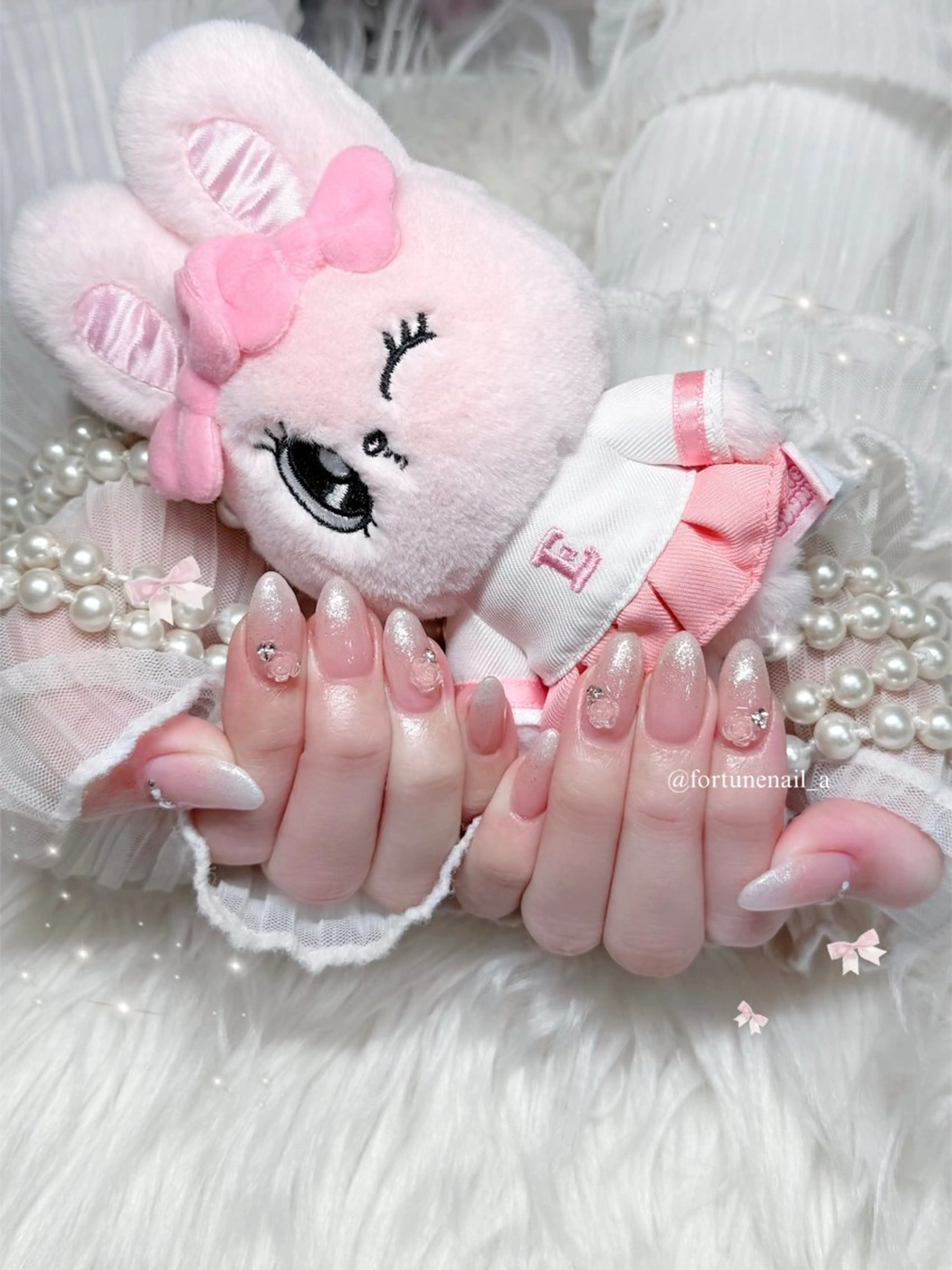 ネイル 持ち込み ✩.*🎀 aoi🎀4/22空のネイルデザイン