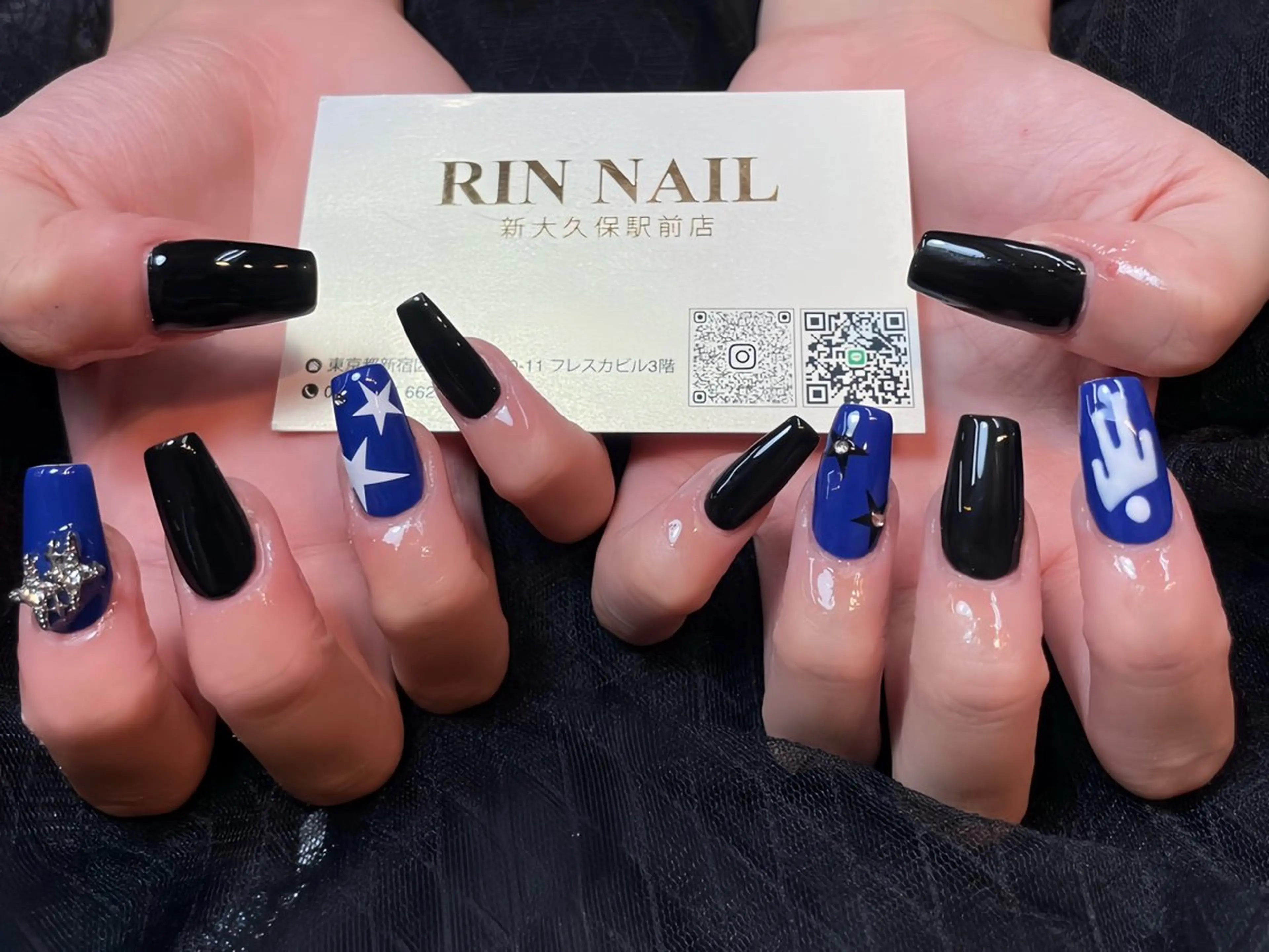 ネイル アートネイル フレンチネイル ジェルネイル 韓国ネイル ミラーネイル ハンドネイル Rin Nail 新大久保店のネイルデザイン