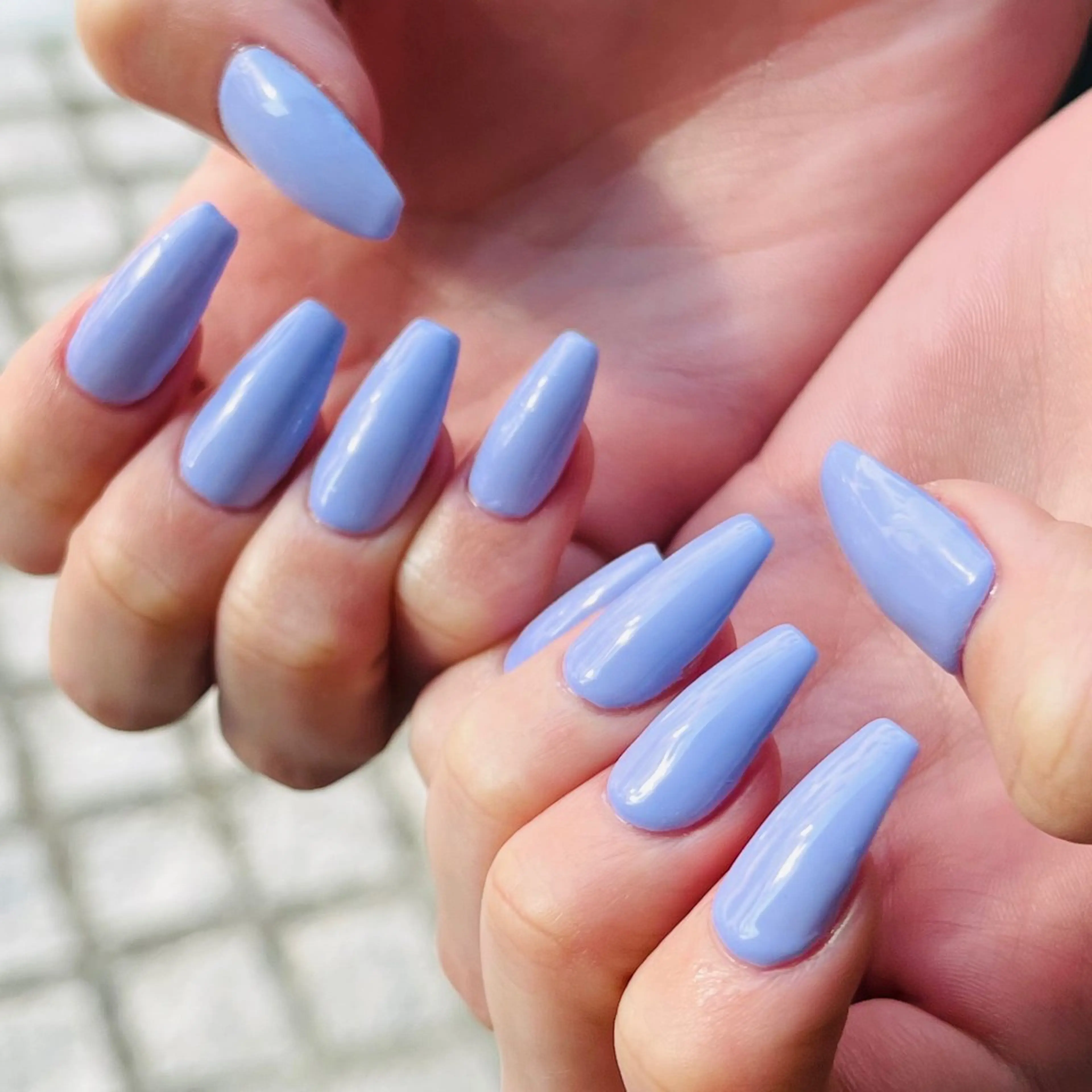 【🉐40%オフ】【長さだし10本セット】ワンカラー/ラメグラ【オフ込み120分】の写真