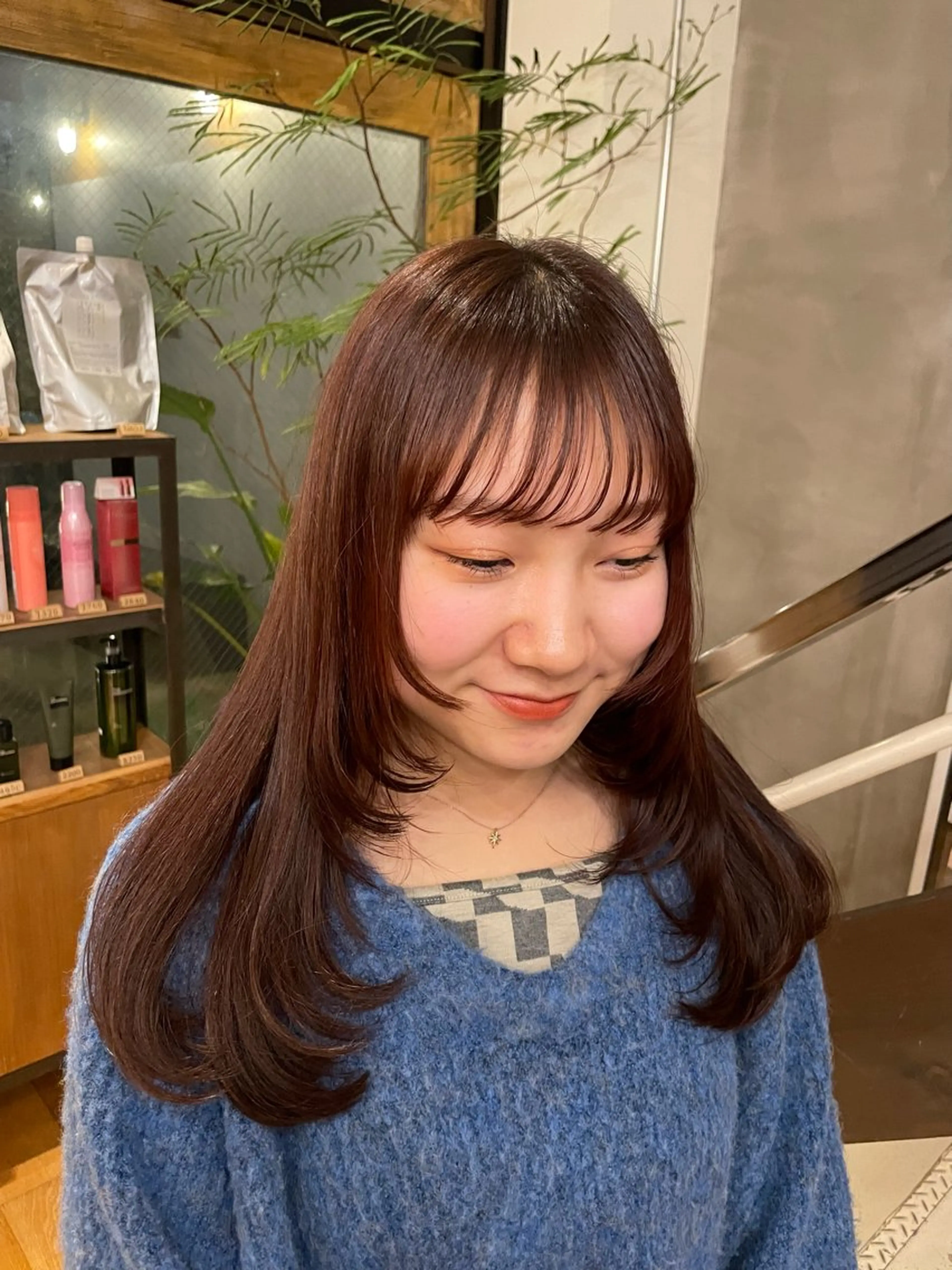 ミディアム 似合わせカラー/ 堀江美容室/レミ🎀のヘアスタイル