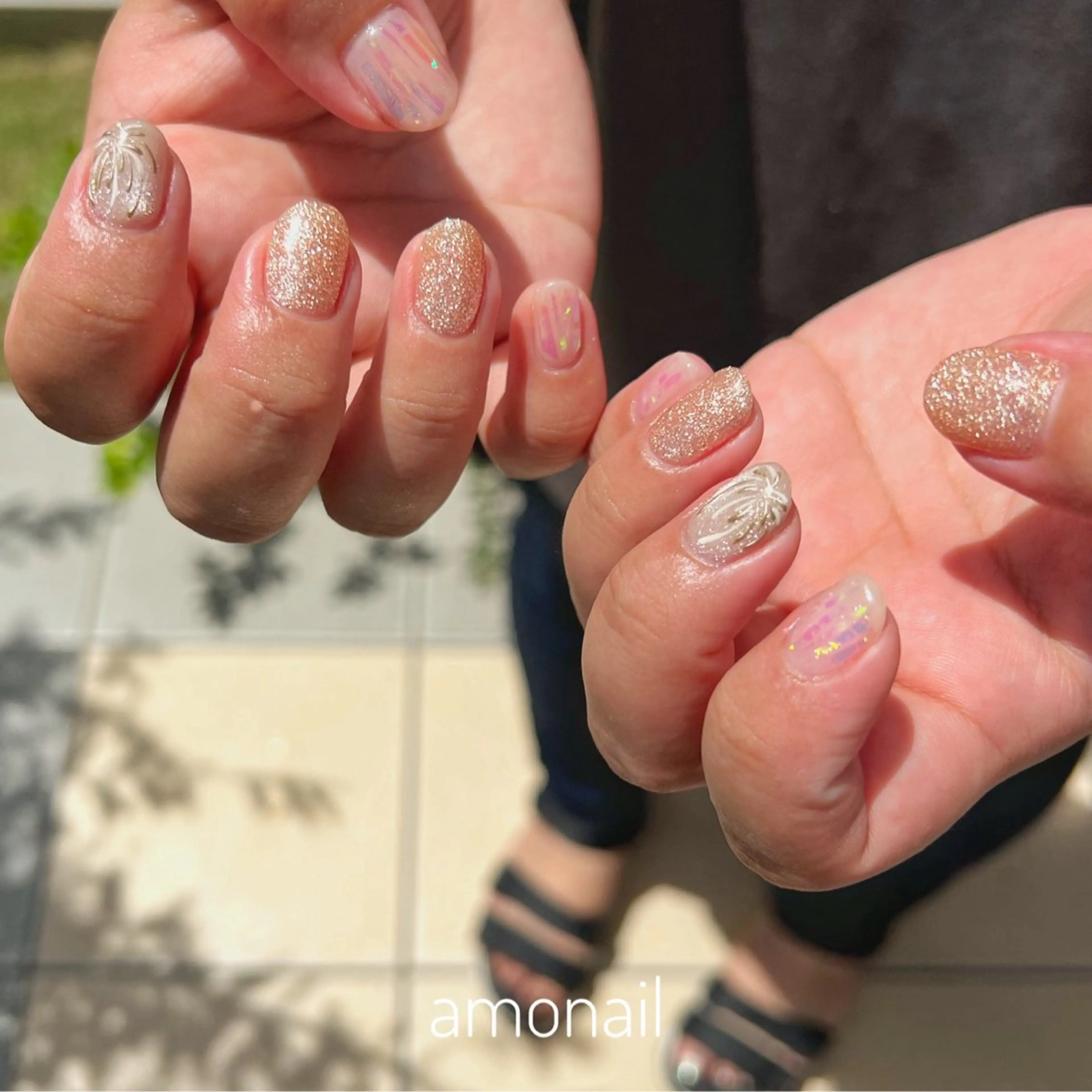 ネイル グリーン 唐笠 祥子のその他イメージ