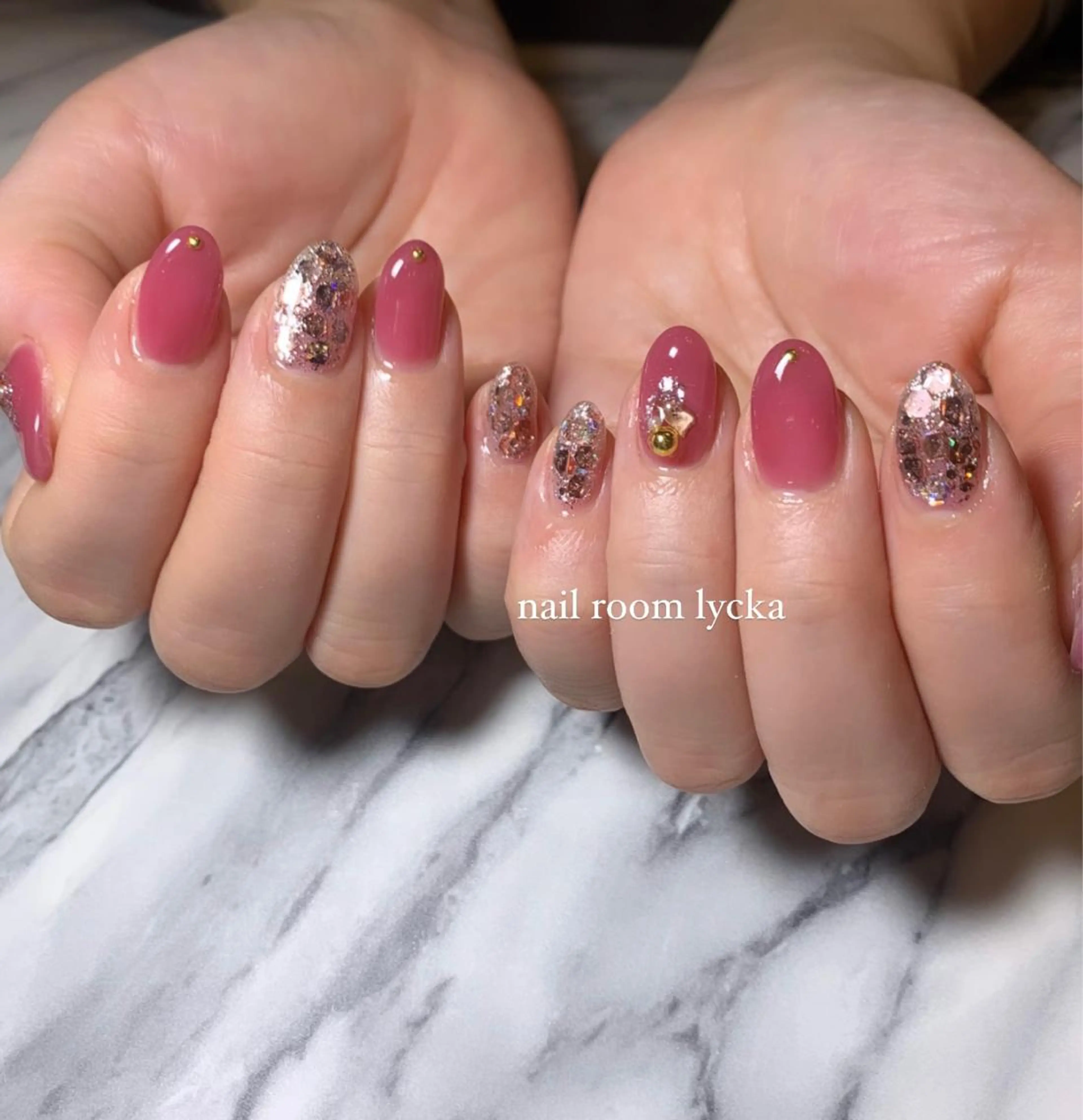 ネイル ﾈｲﾙﾙｰﾑﾘｯｶ 𝐦𝐚𝐲𝐮のネイルデザイン