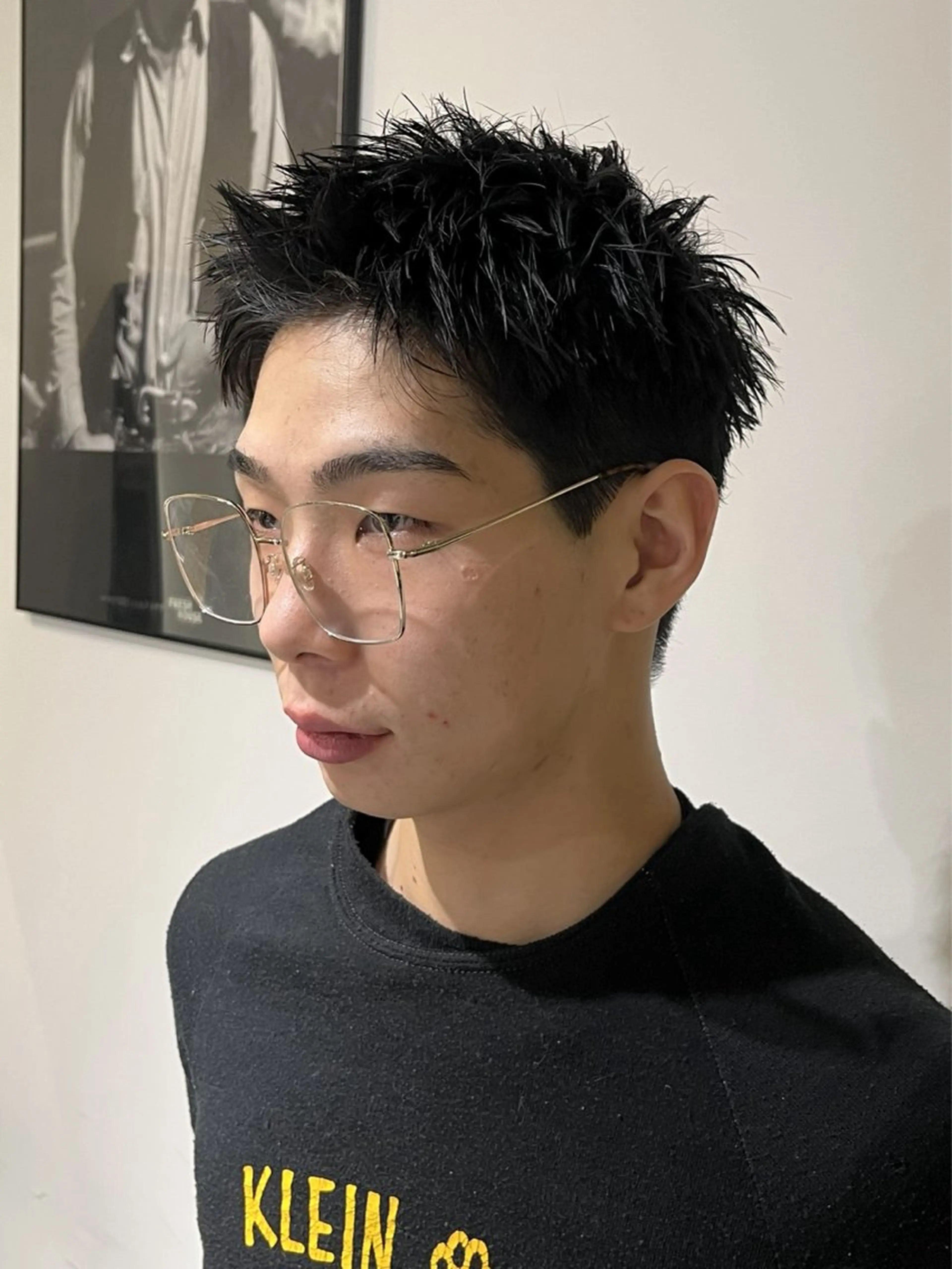 黒染め、白髪染め、白髪ボカシの写真