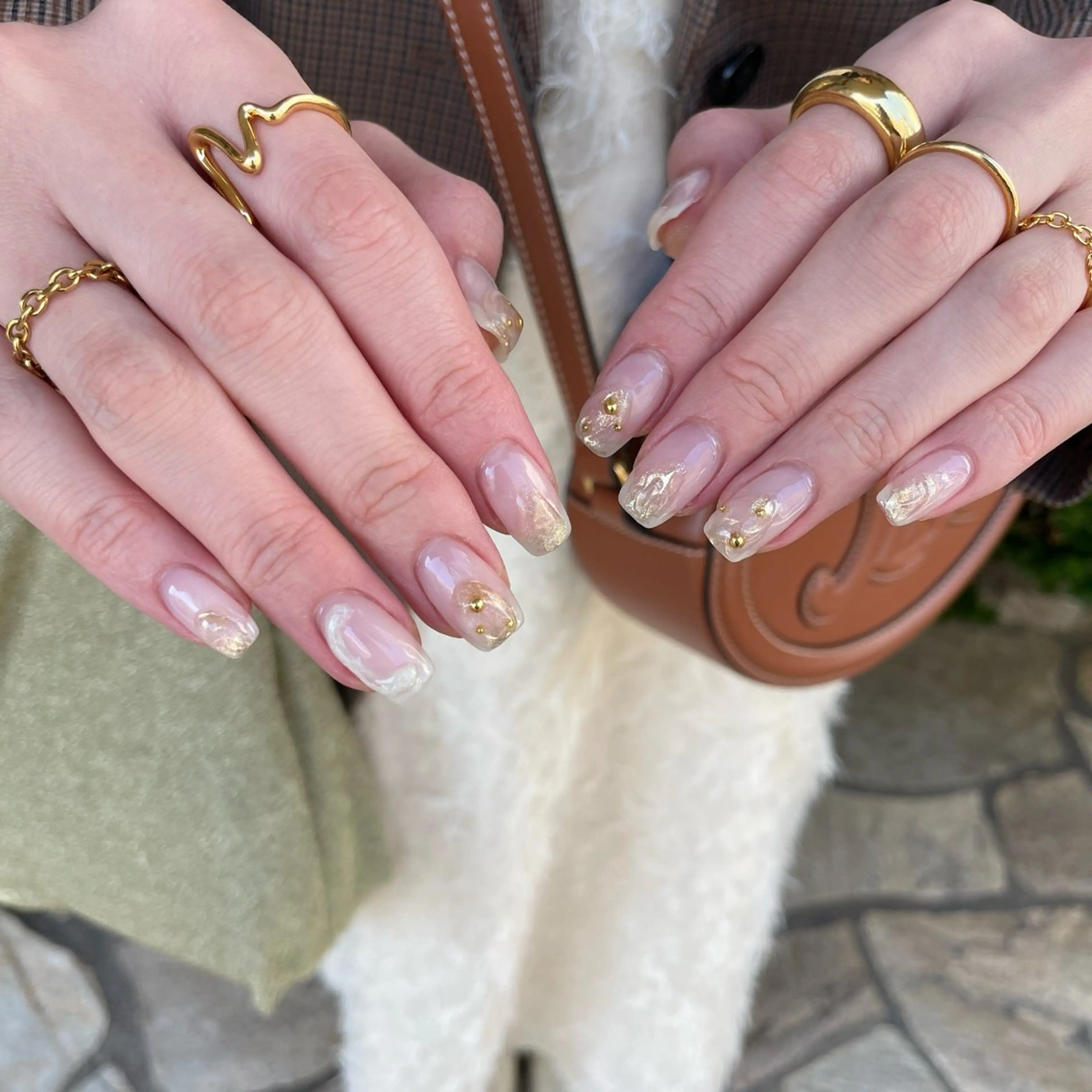 ネイル ニュアンスネイル 野口 姫和のネイルデザイン