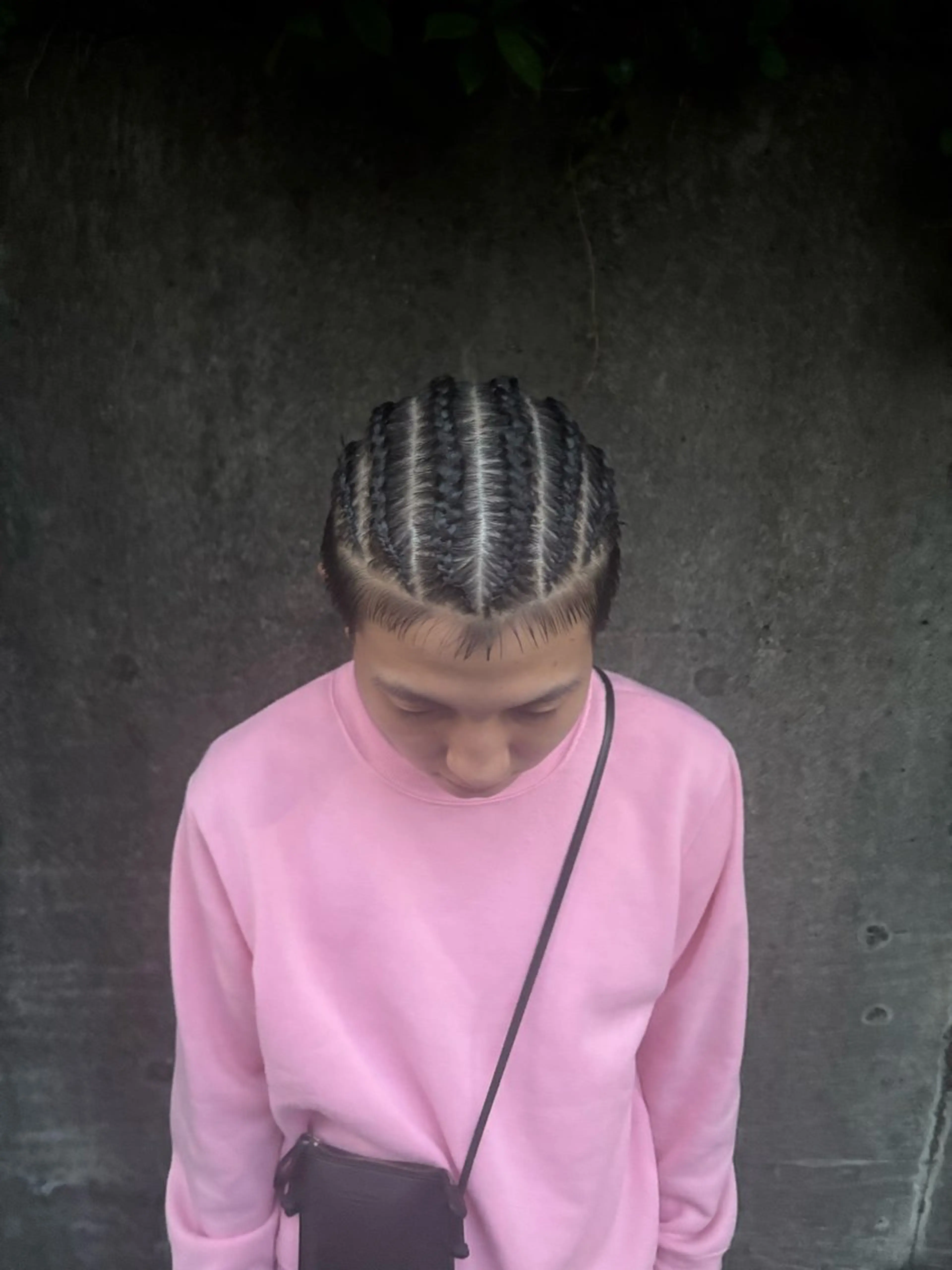 メンズ コーンロウ/ ブレイズ　大田竜也のヘアスタイル