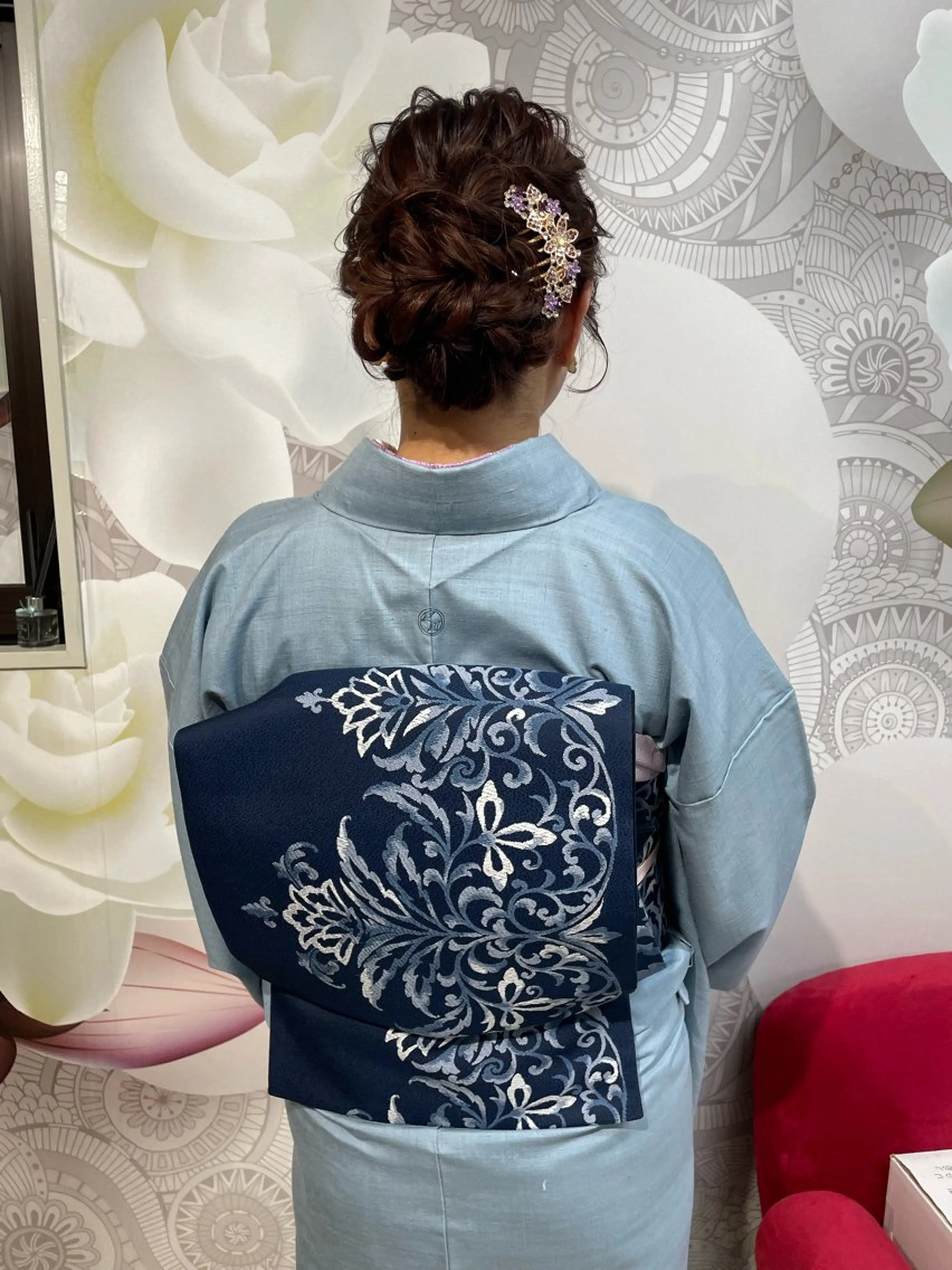 ヘアアレンジ ヘアセット 佐野 優美子のヘアスタイル