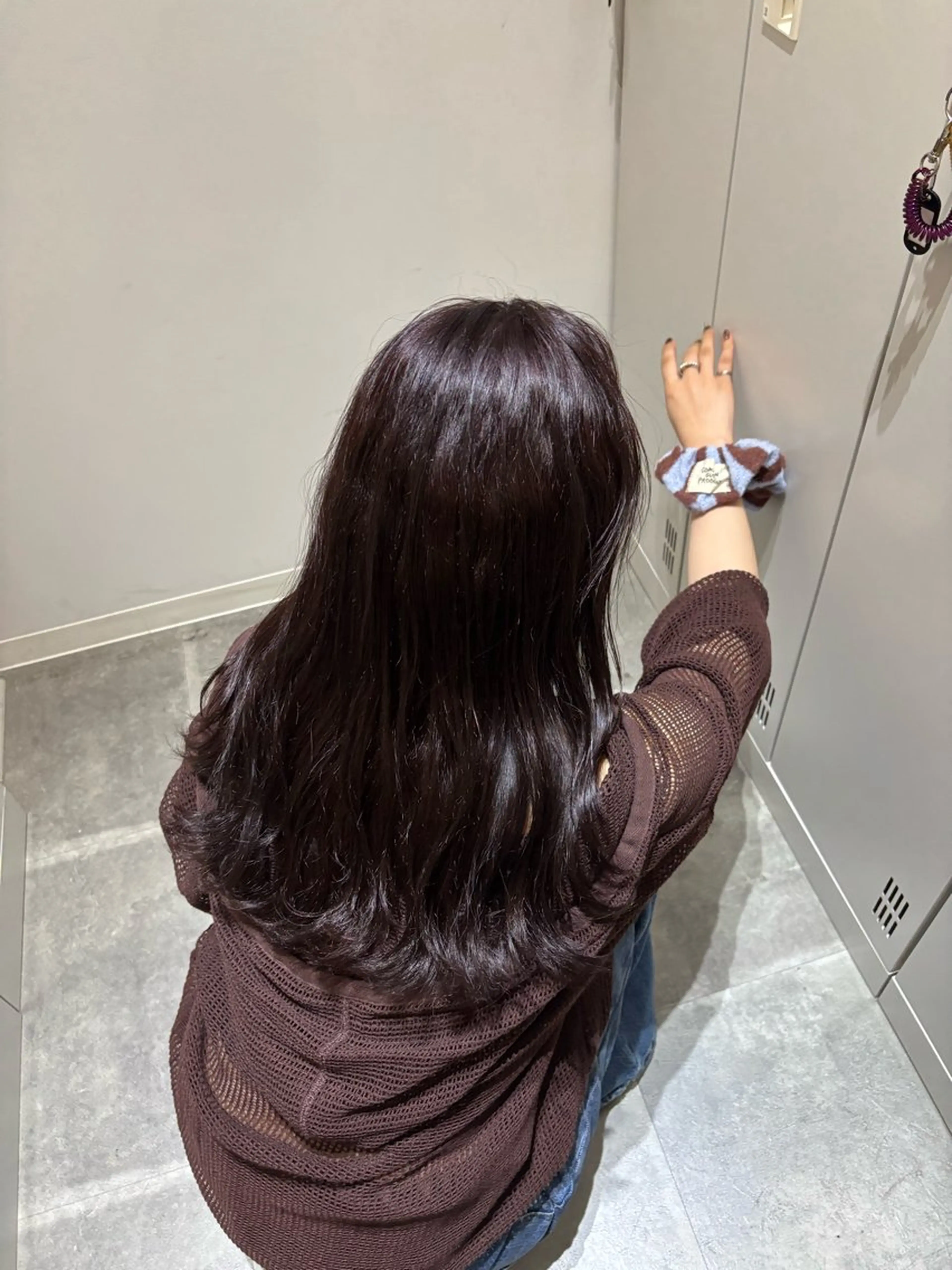 ロング 💞韓国カラー💞 あやかのヘアスタイル