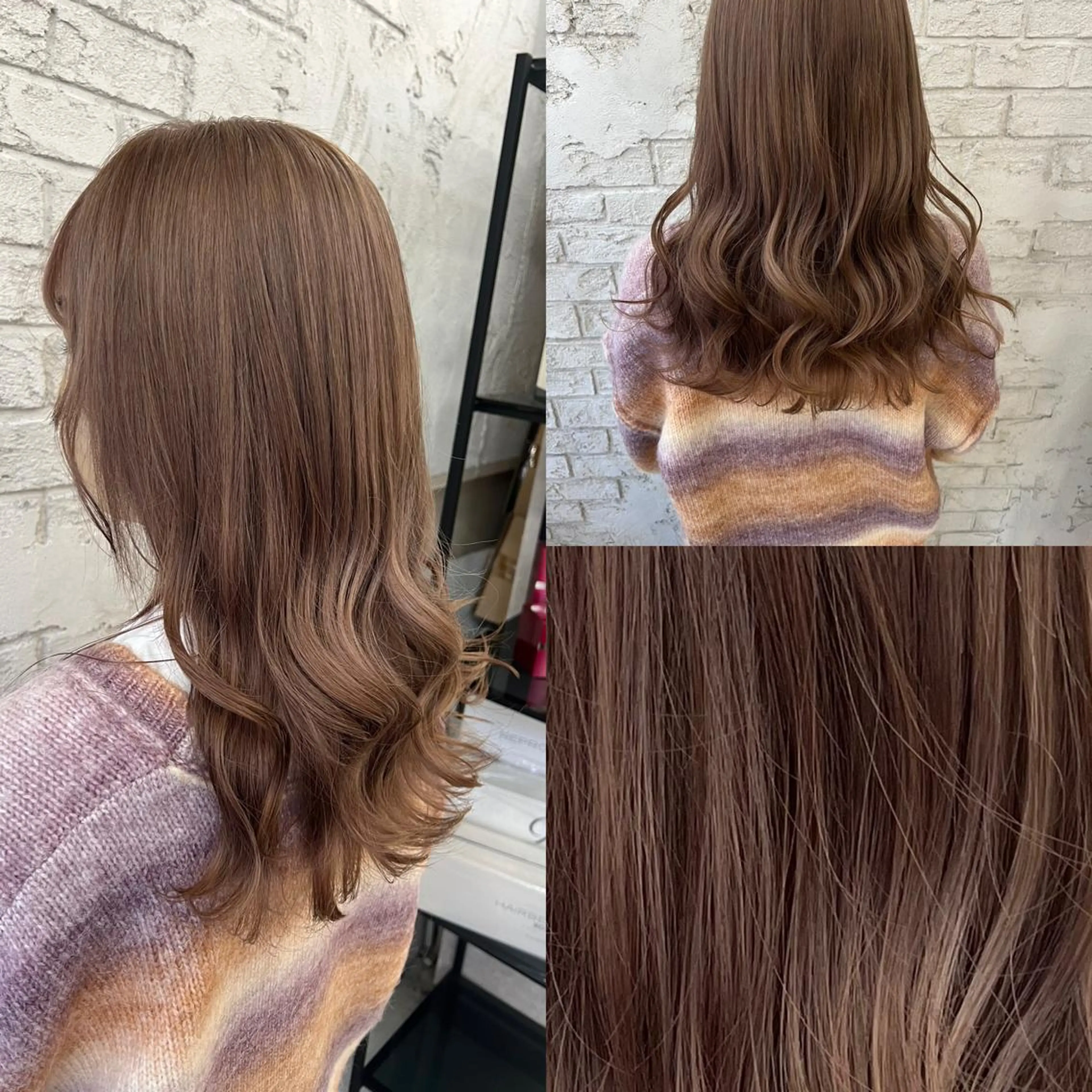 ロング カラー ヘアカラー エクステ＆艶カラー 🎀YURINA🎀のヘアスタイル