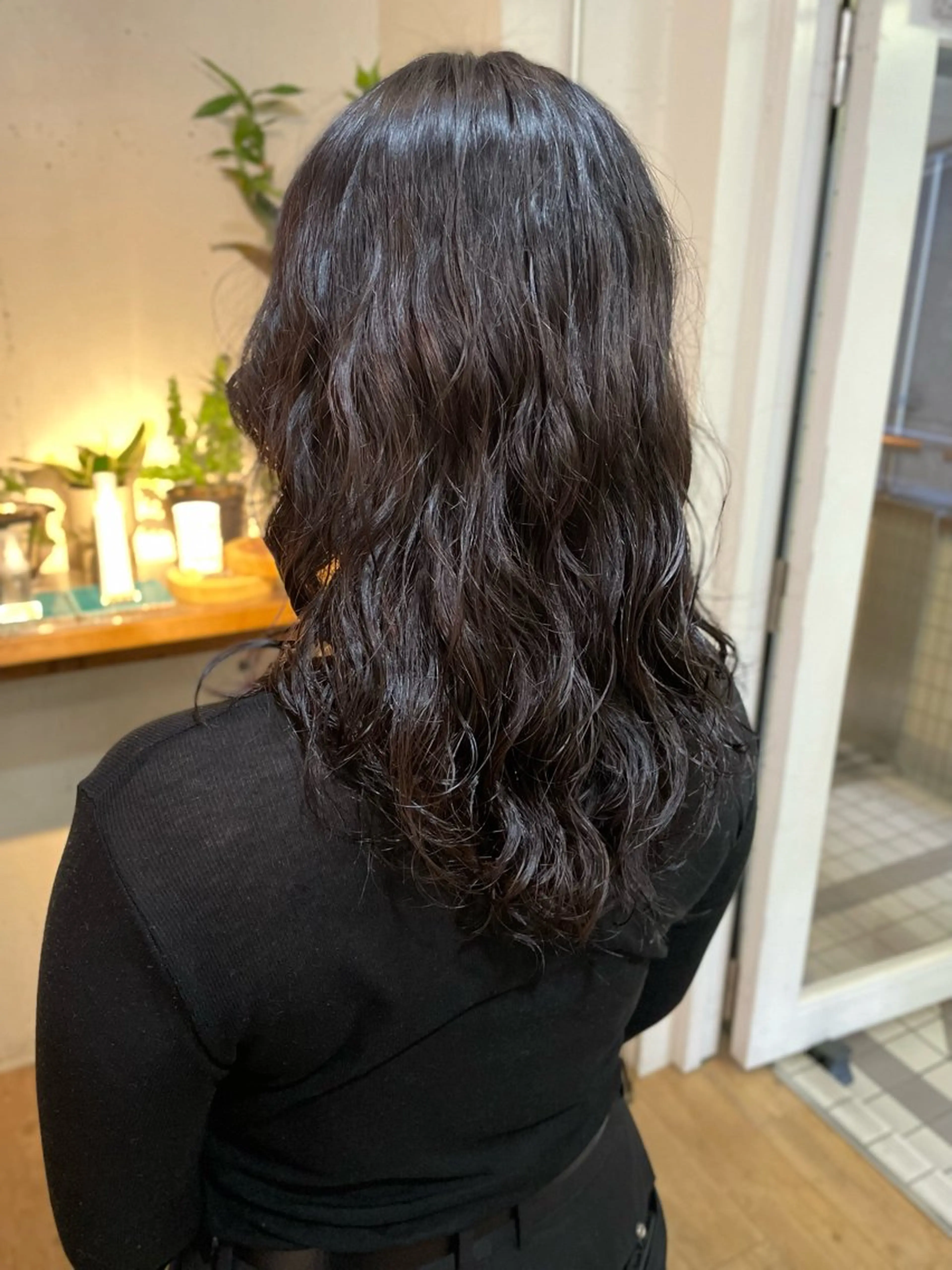 セミロング パーマ YUKI 新宿カット パーマ/カラーのヘアスタイル