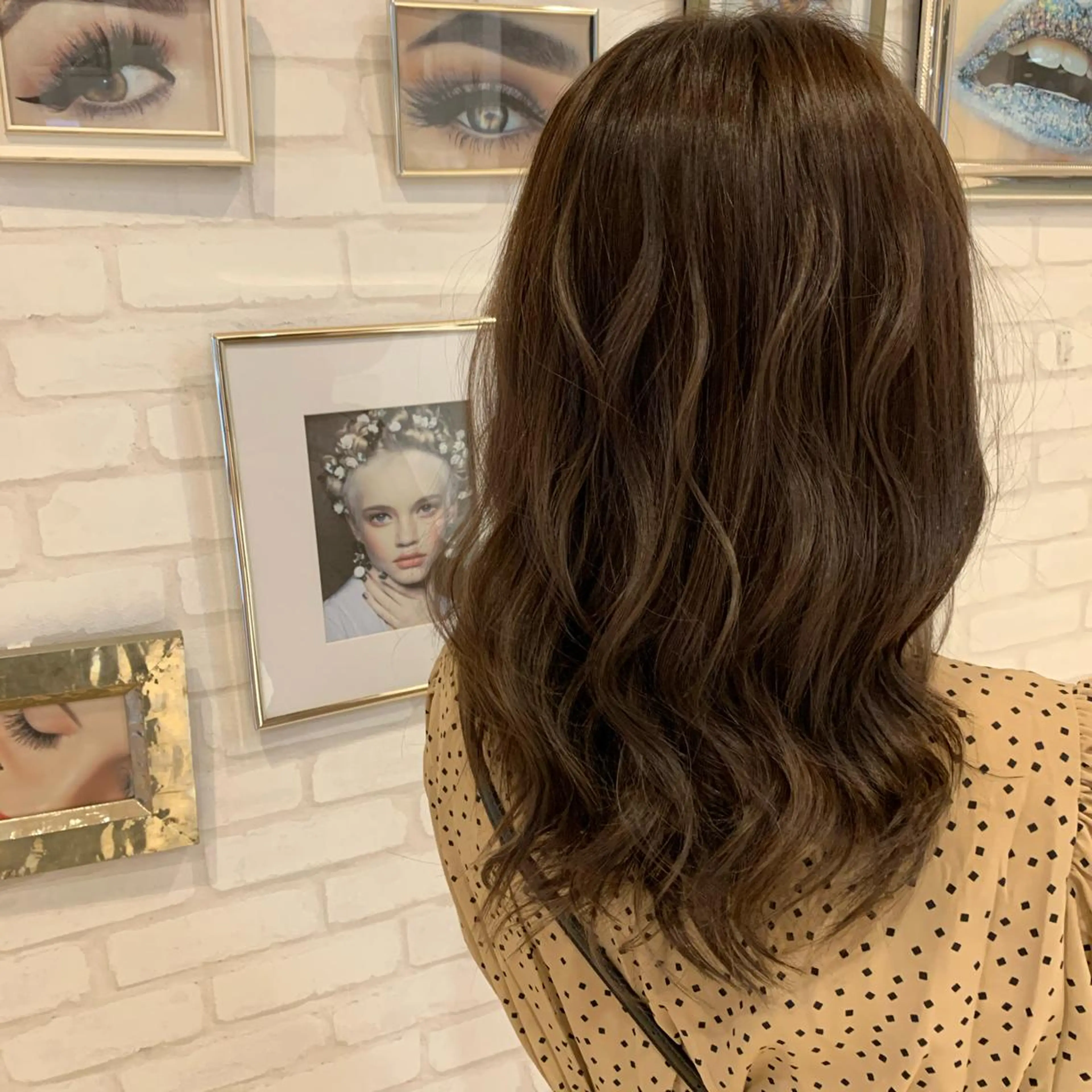 セミロング カラー グレージュ Gain Nanamiのエステ・リラクイメージ