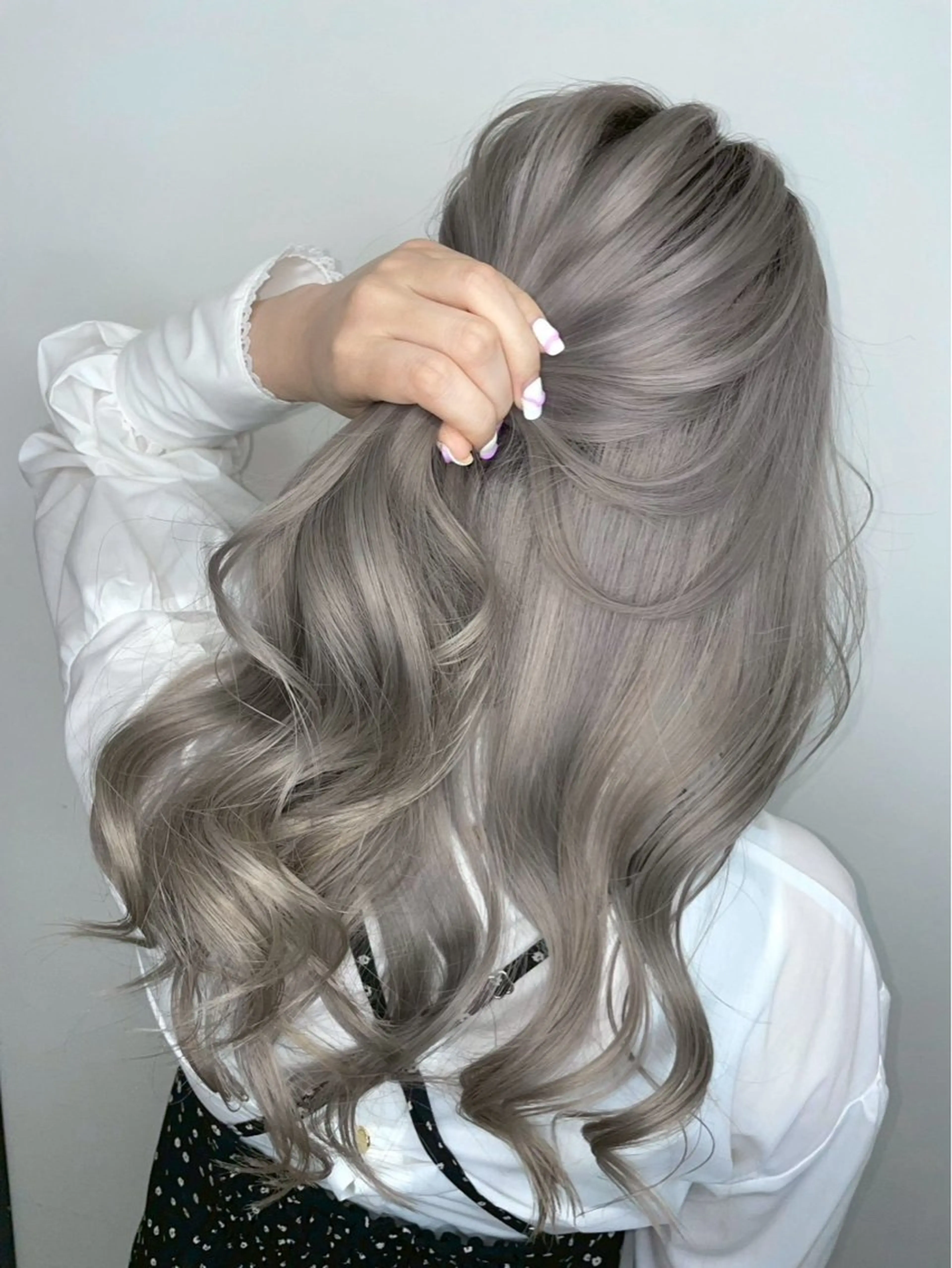 カラー ヘアカラー 大口 咲来のヘアスタイル