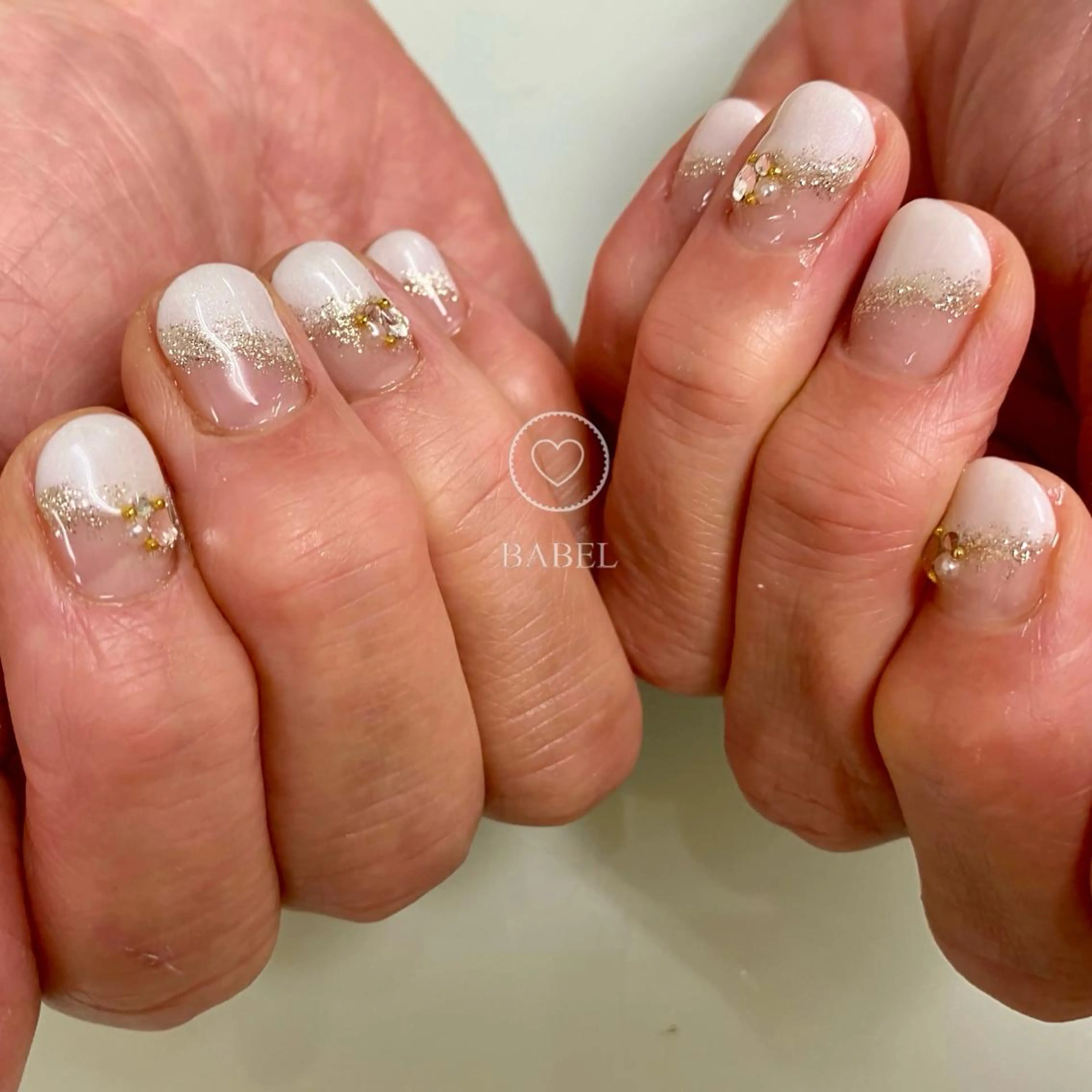 ネイル ハンドネイル 江戸川橋✨BABEL 【バベル】大人可愛いのネイルデザイン