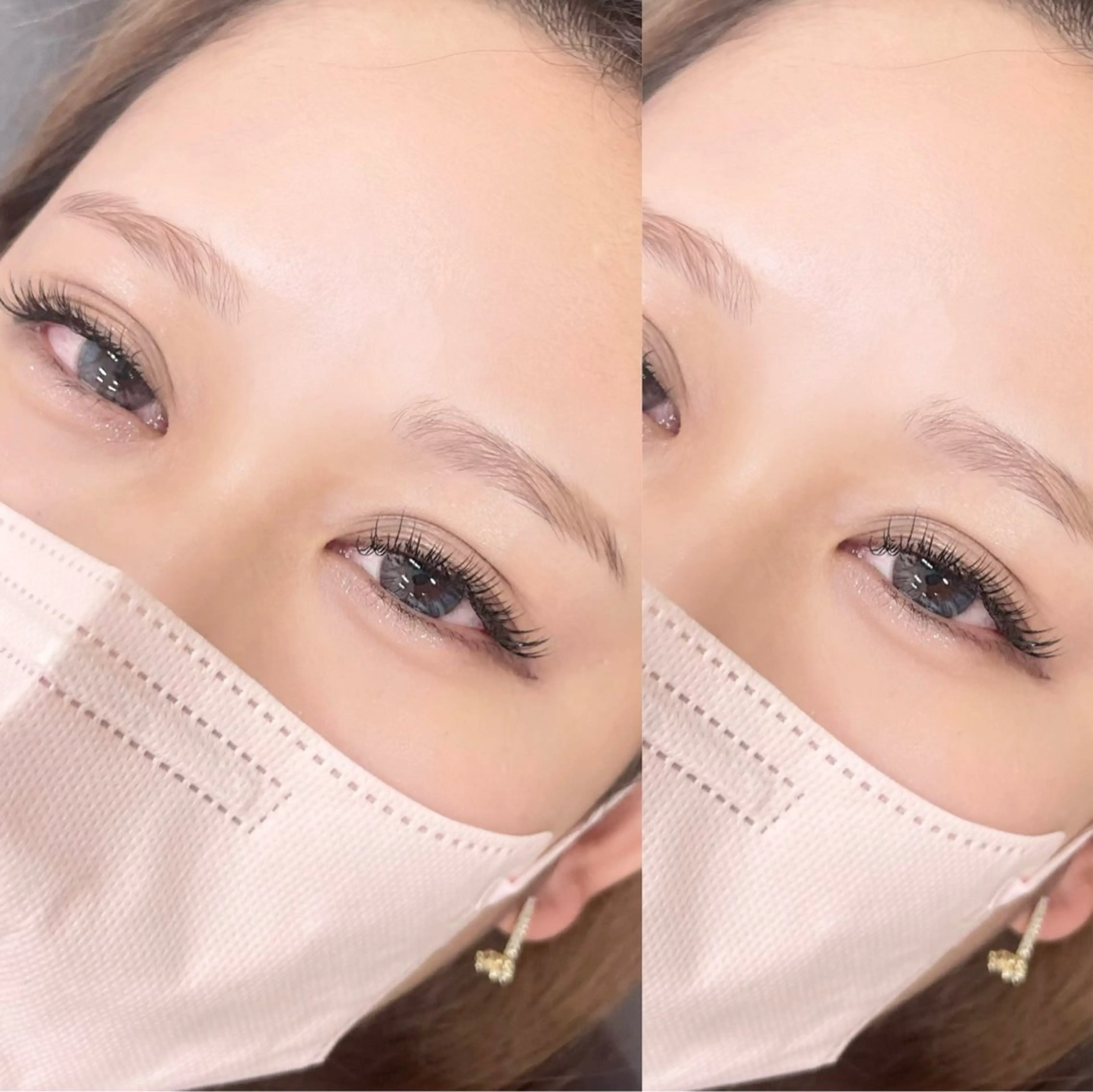 マツエク・マツパ 目尻長め 山田 れいこのマツエク・マツパデザイン