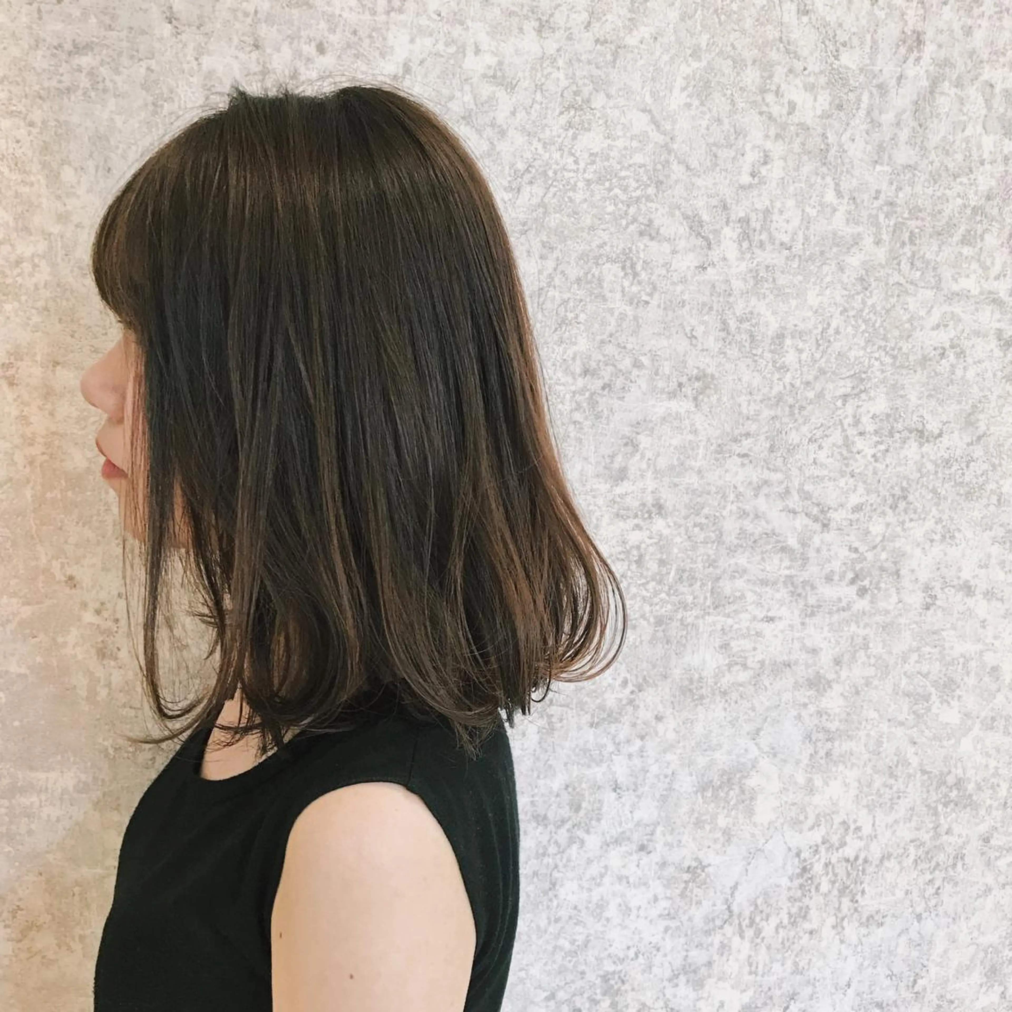 ミディアム カラー HARUNA/ミセス 大人ショートヘアのヘアスタイル