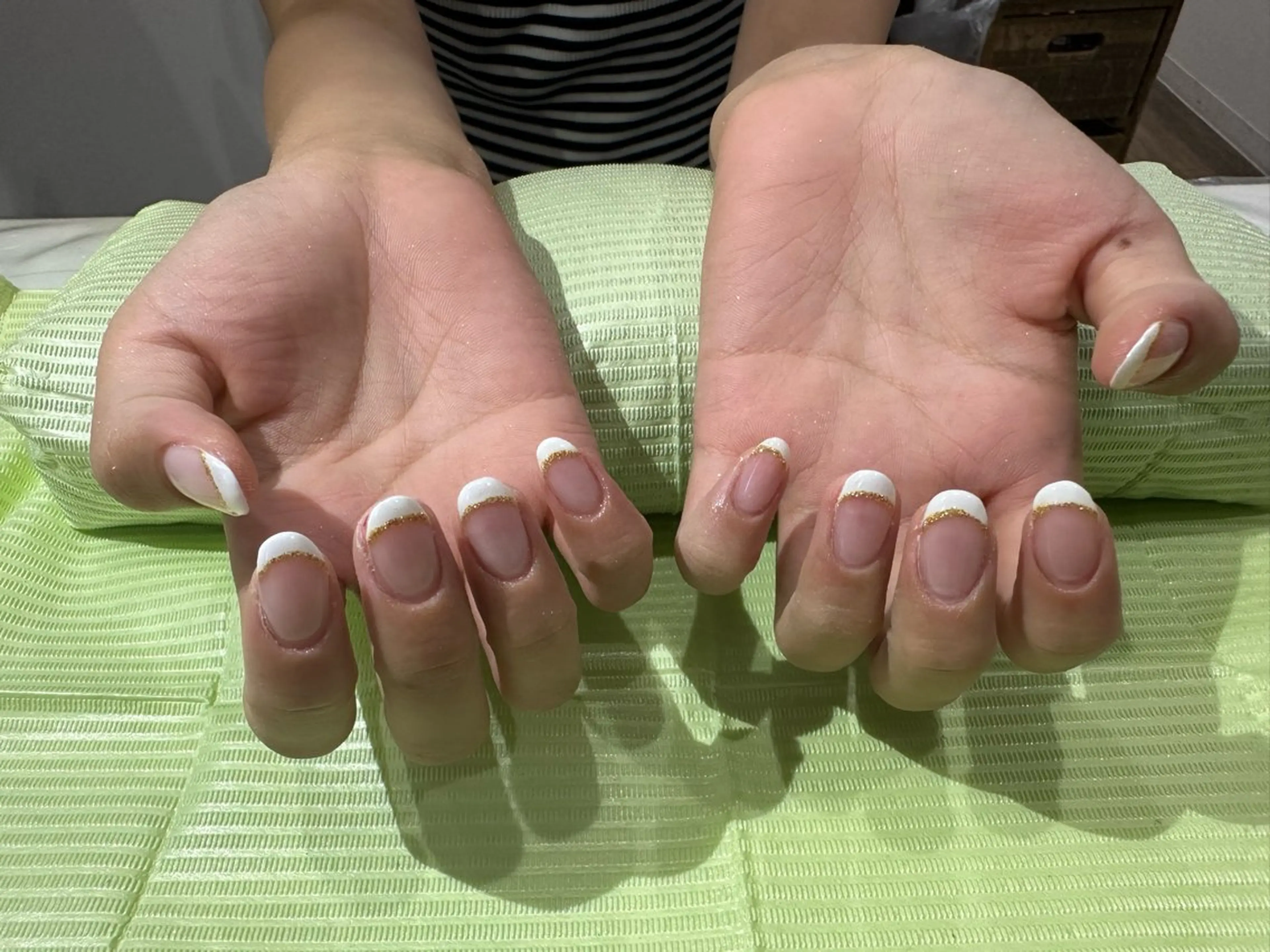 ネイル フレンチネイル 【Jr.ネイリスト】 💜serina💜のネイルデザイン