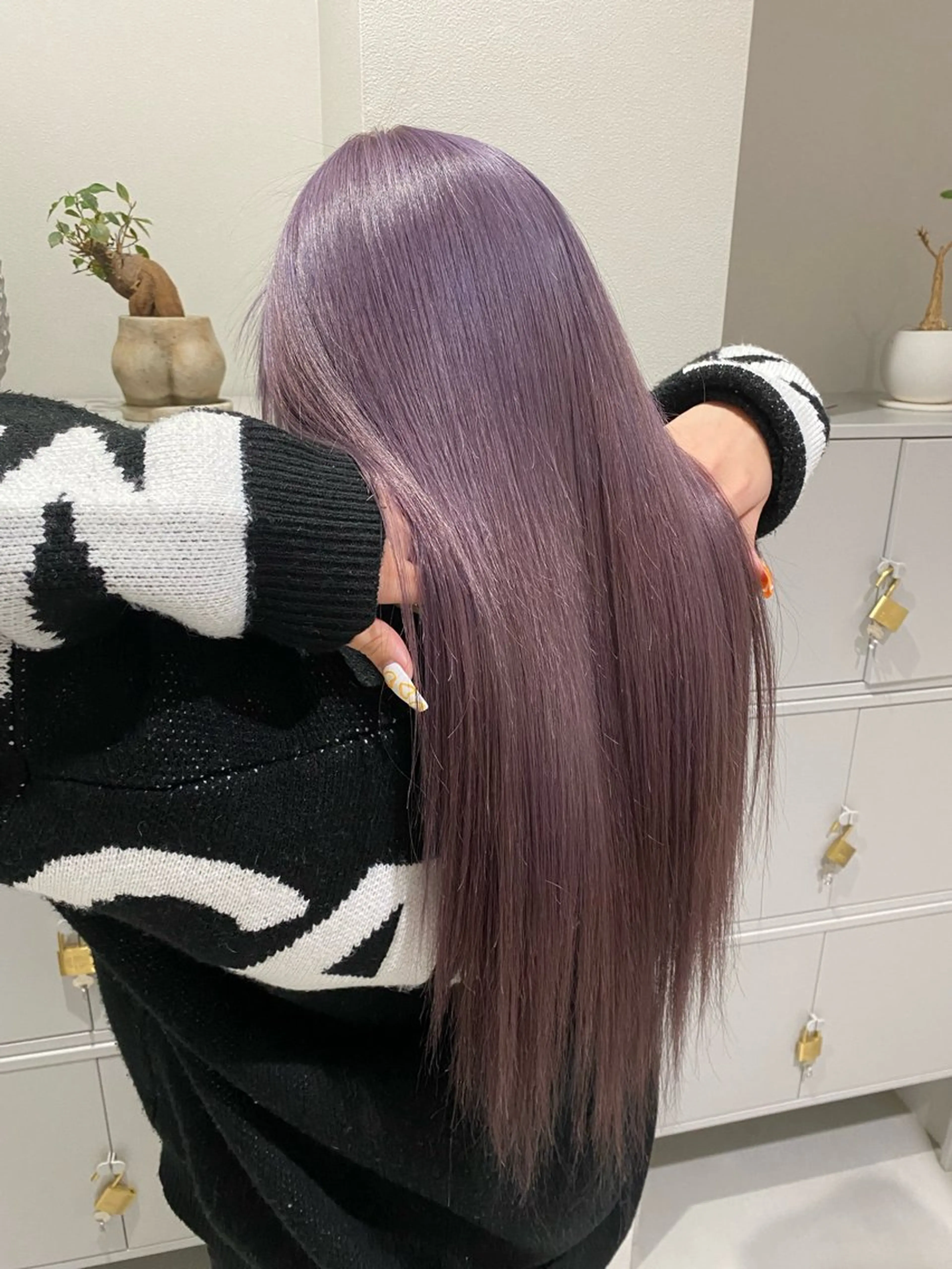 カラー 檜 果歩のヘアスタイル