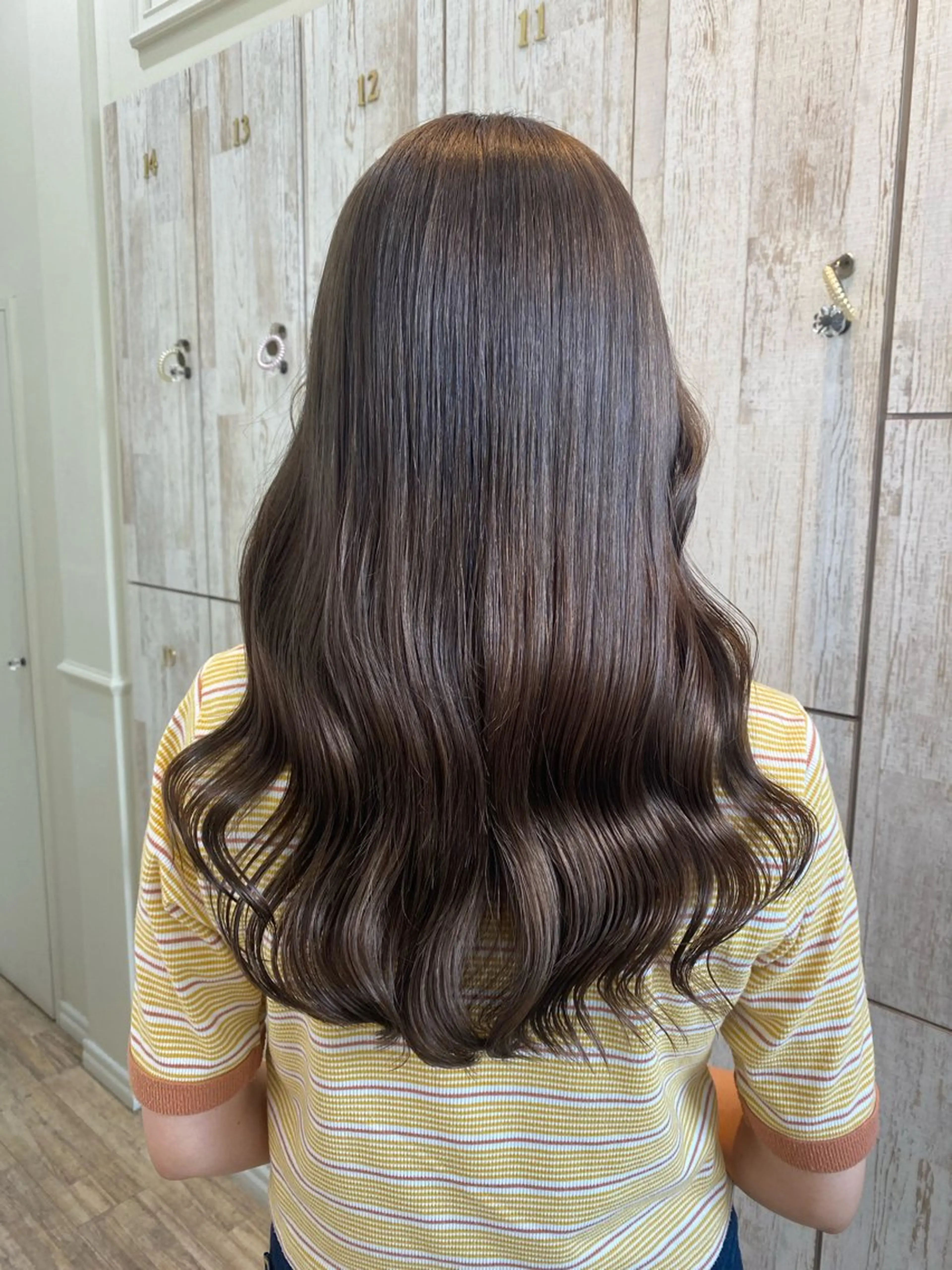 ロング カラー カット ヘアカラー トリートメント 髪質改善カラーエステ 🫧 / 齋藤 朱夏のヘアスタイル