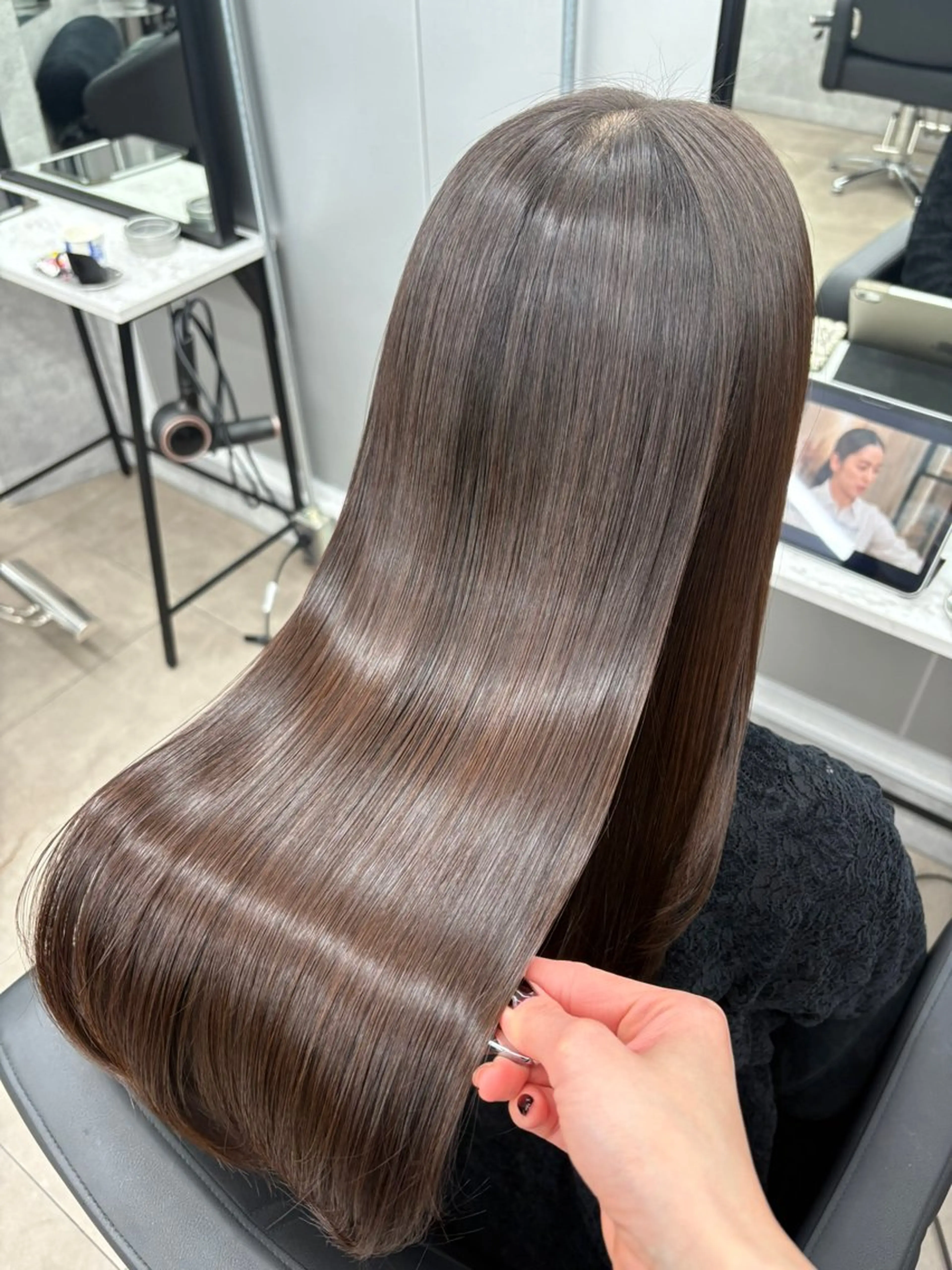 ロング 髪質改善/ﾚｲﾔｰ ｶｯﾄ/店長/原島のヘアスタイル