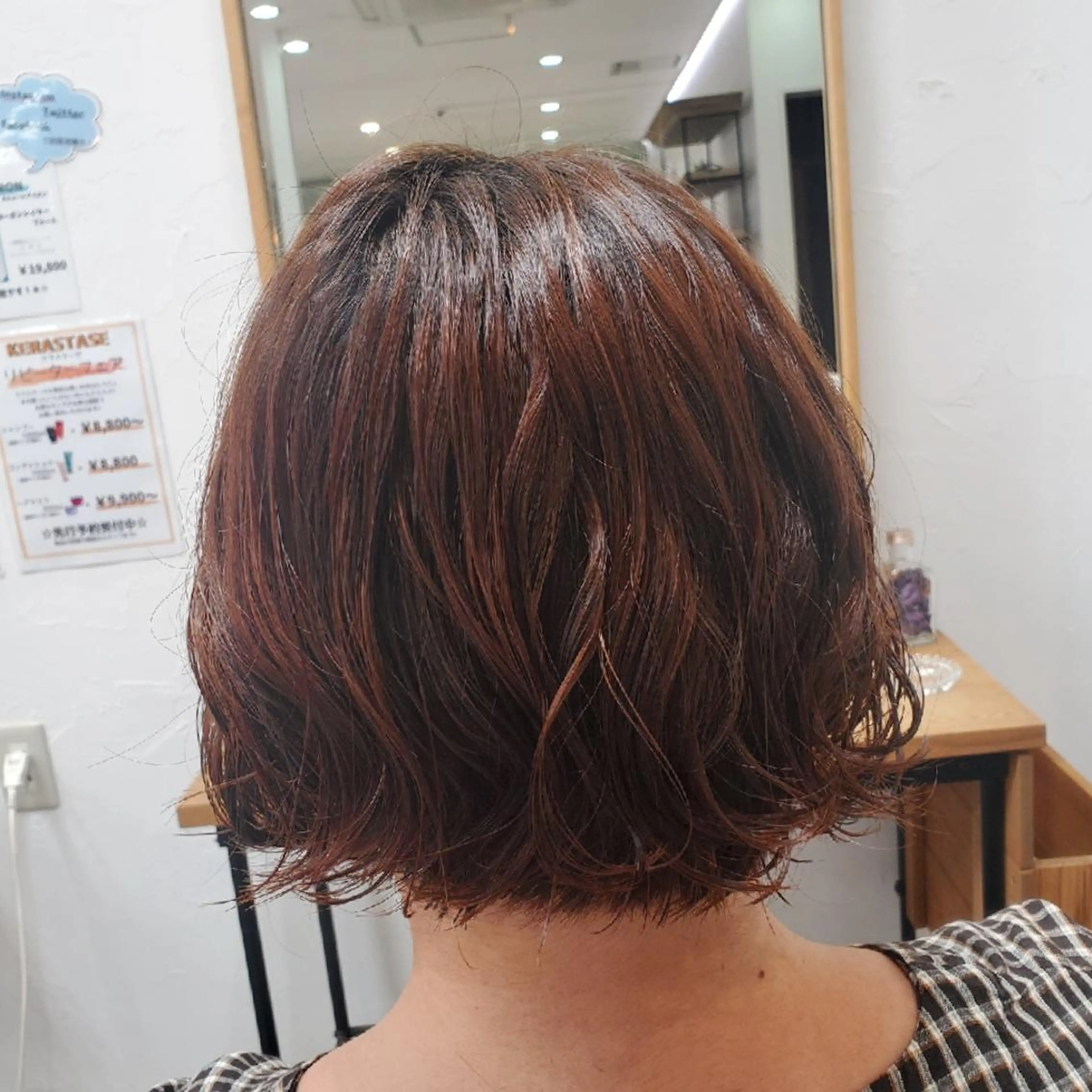 ショート パーマ Neuk所属・髪質改善/白髪ぼかし SHIONのヘアスタイル