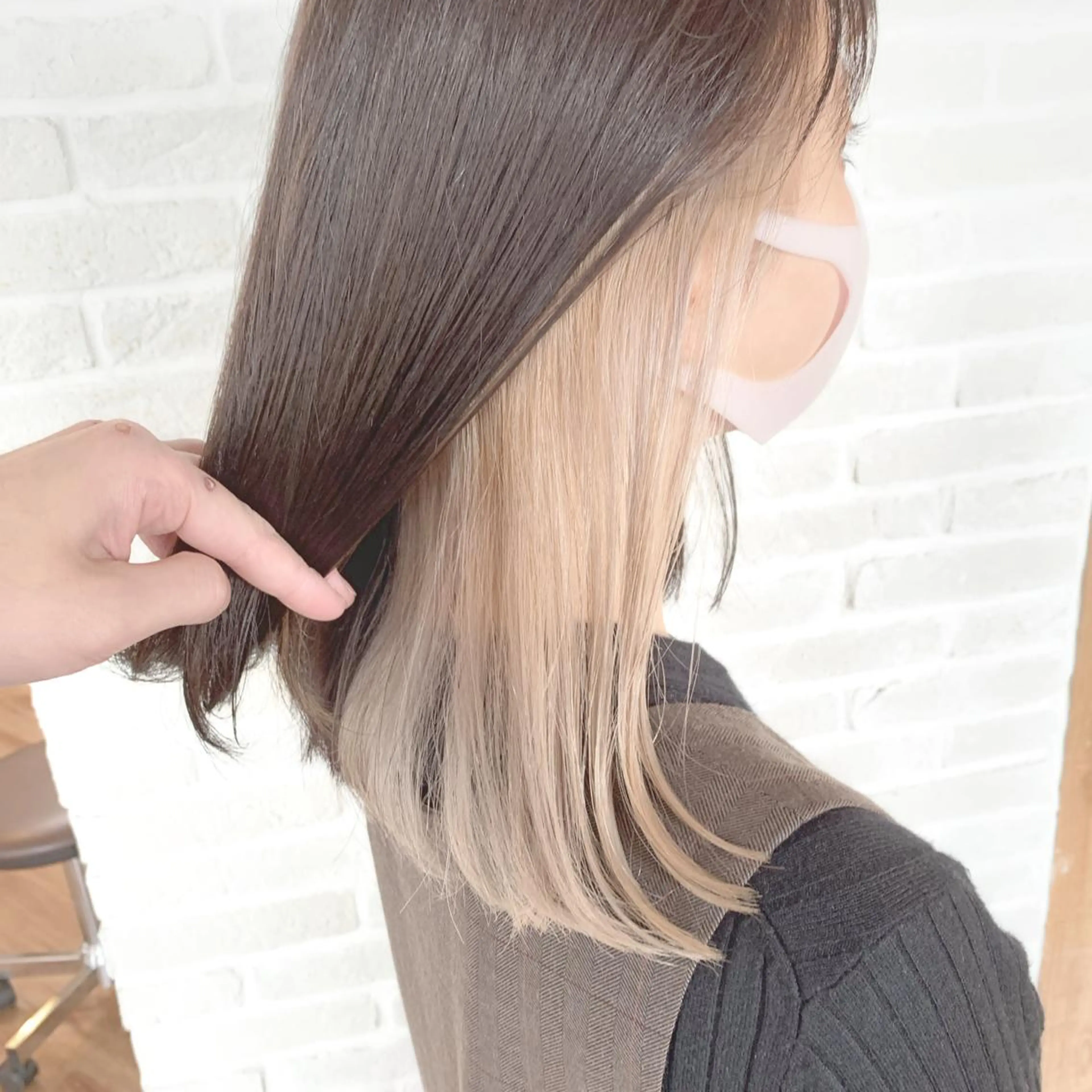 カラー インナーカラー 三宮最高級髪質改善 /shigeのヘアスタイル