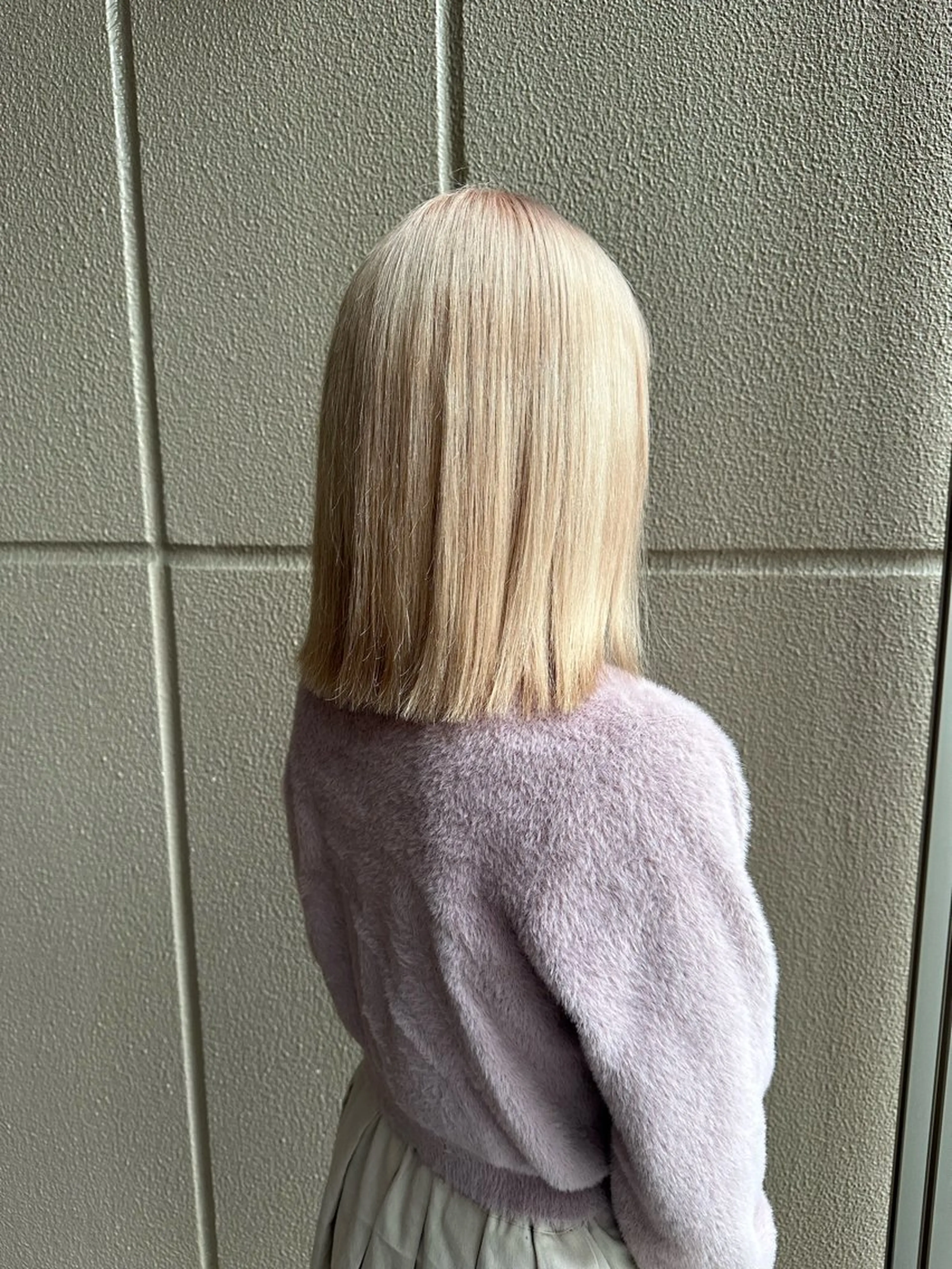 🦭カット＋ダブルカラー(白髪染め剥がし)＋髪質改善トリートメントの写真