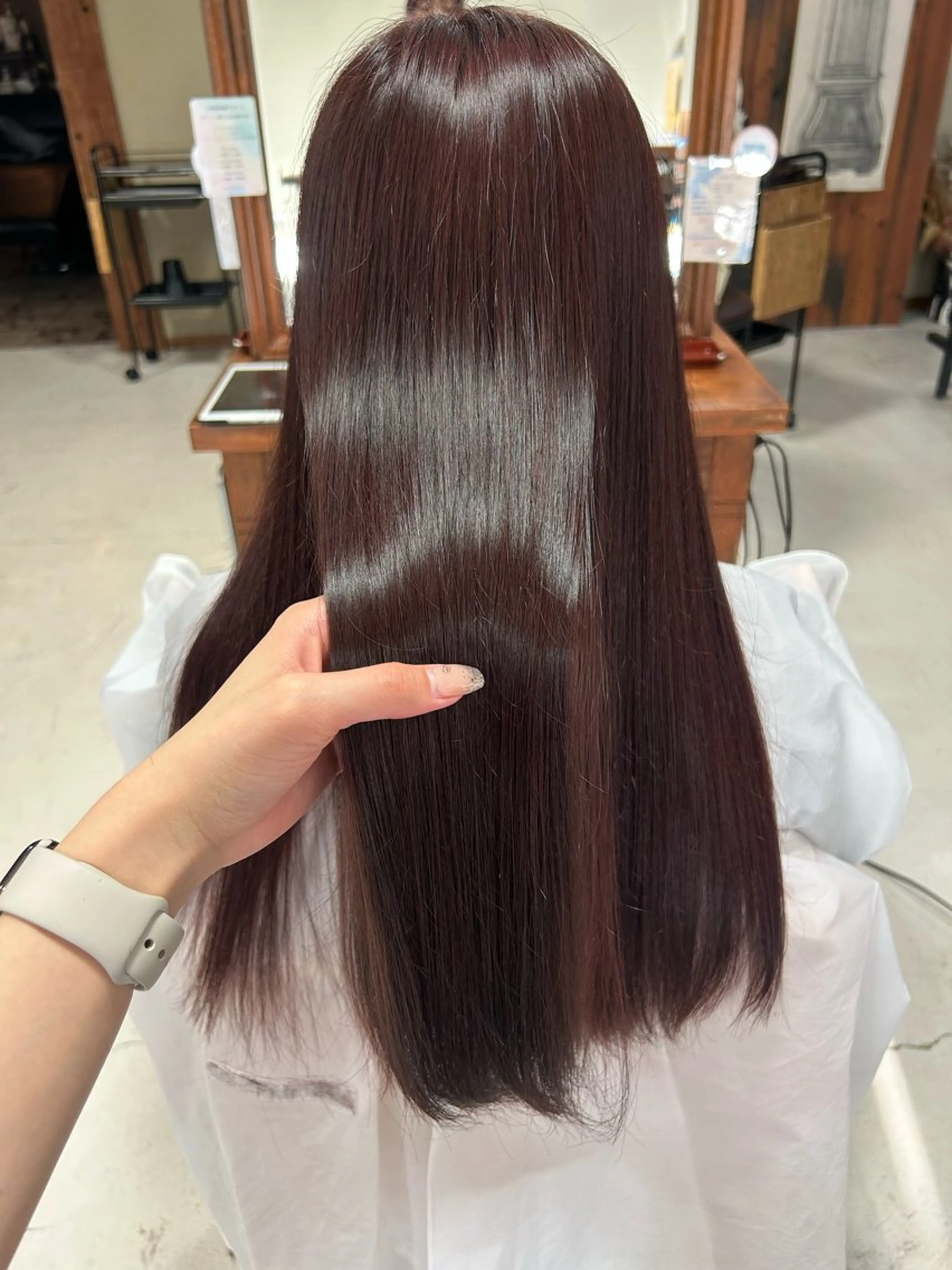 ロング kyoka/レイヤー /ハッシュカットのヘアスタイル