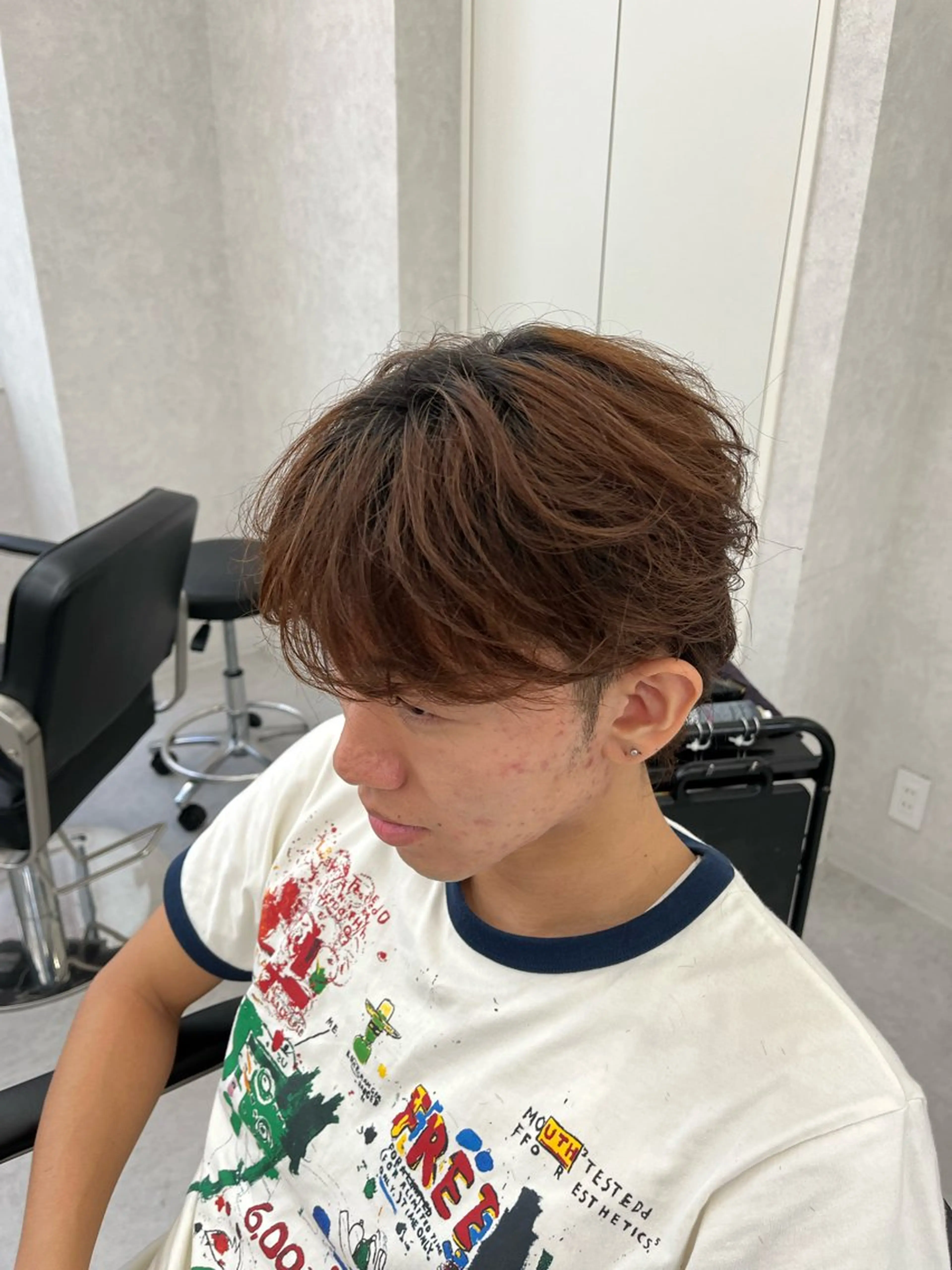 ヘアアレンジ メンズ マッシュ 齊藤 大地のヘアスタイル