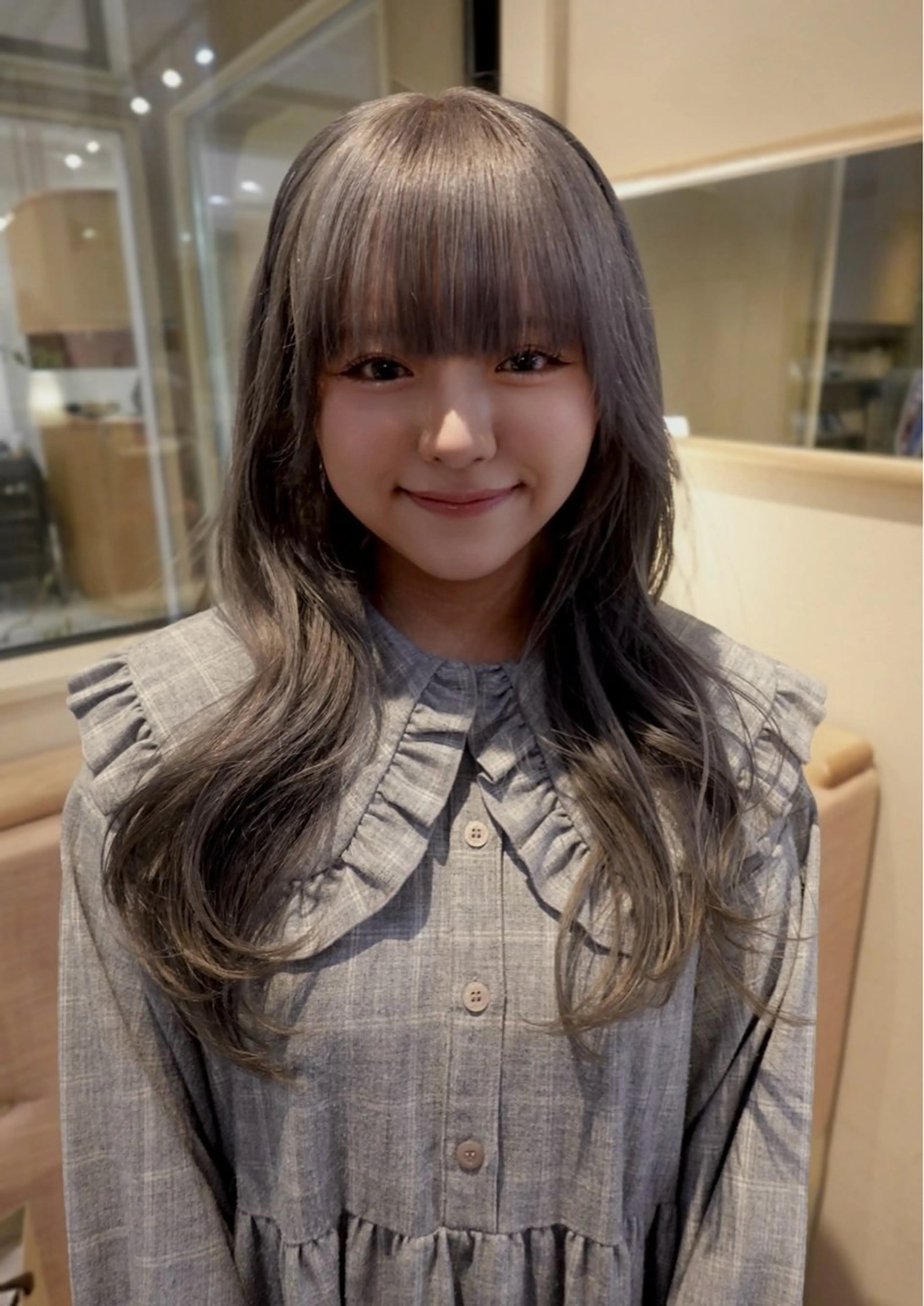 ロング ヘアカラー ramphy 加藤 美羽のヘアスタイル